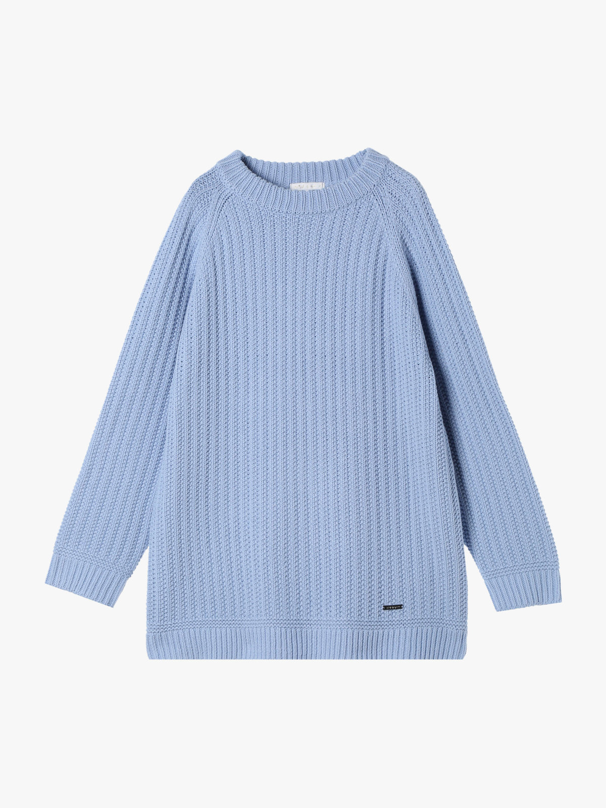 To b. by agnès b. 【Outlet】ラグランスリーブ ニット プルオーバー ライトブルー