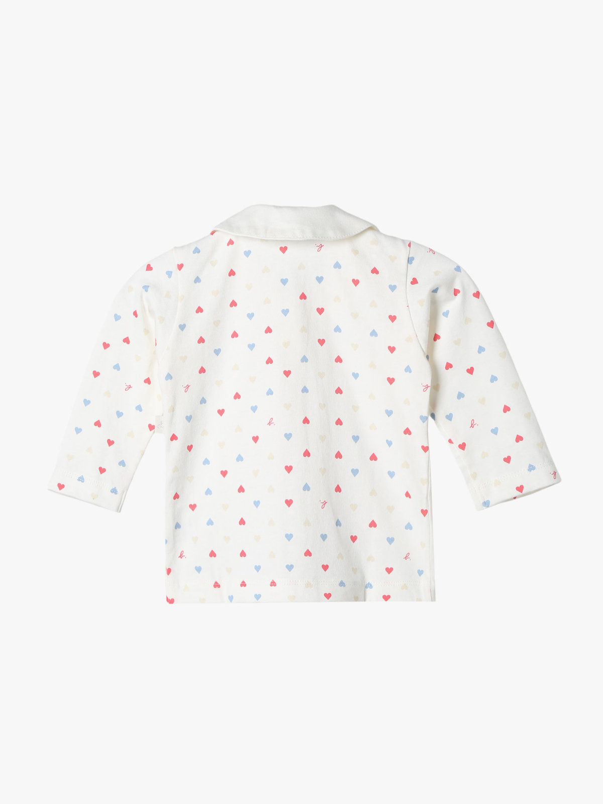 ENFANT ベビー ベビー マルチカラー コットン 長袖 シャツ ホワイト