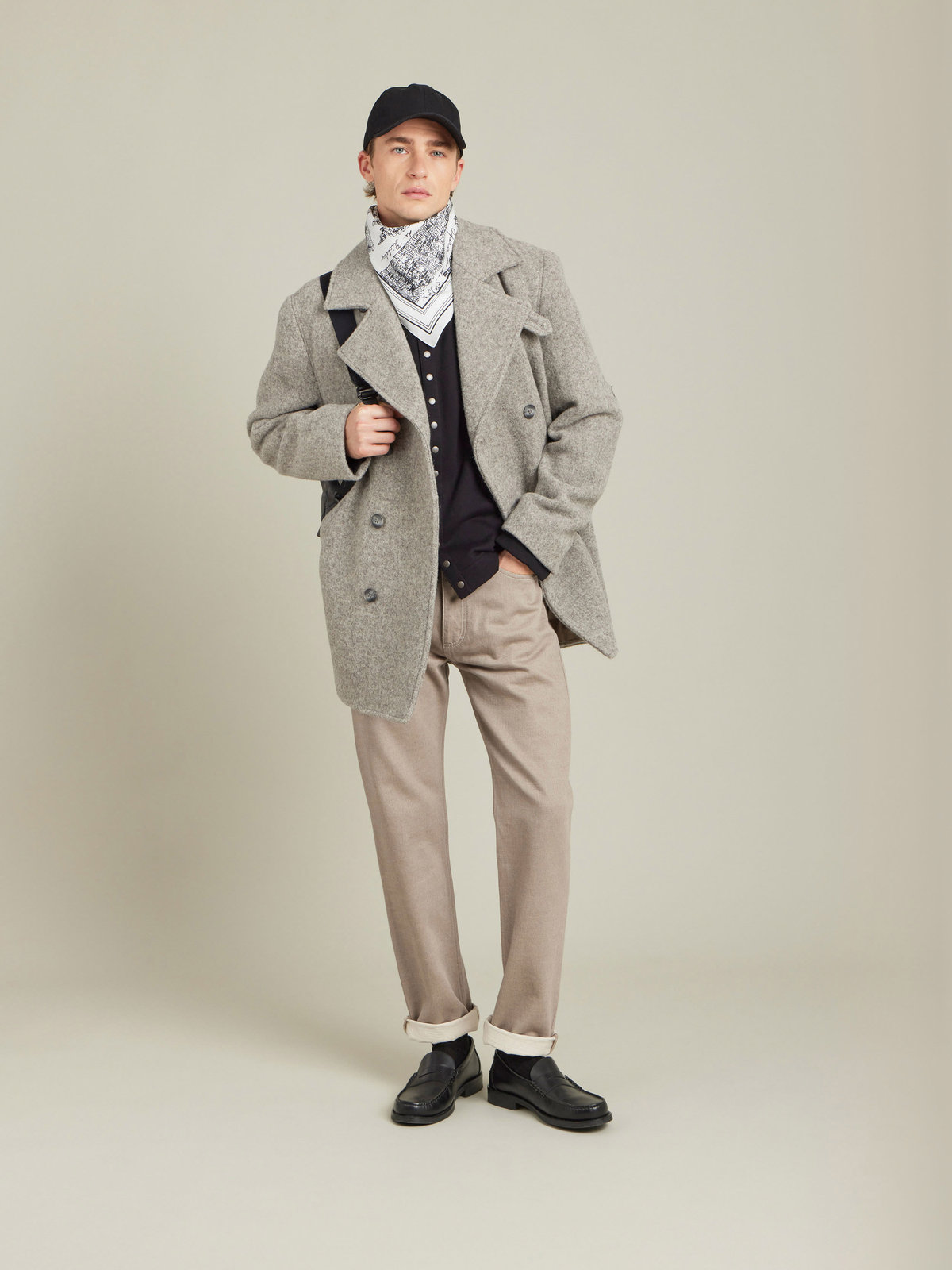 HOMME メンズ 【Outlet】UT60 CABAN コート グレー