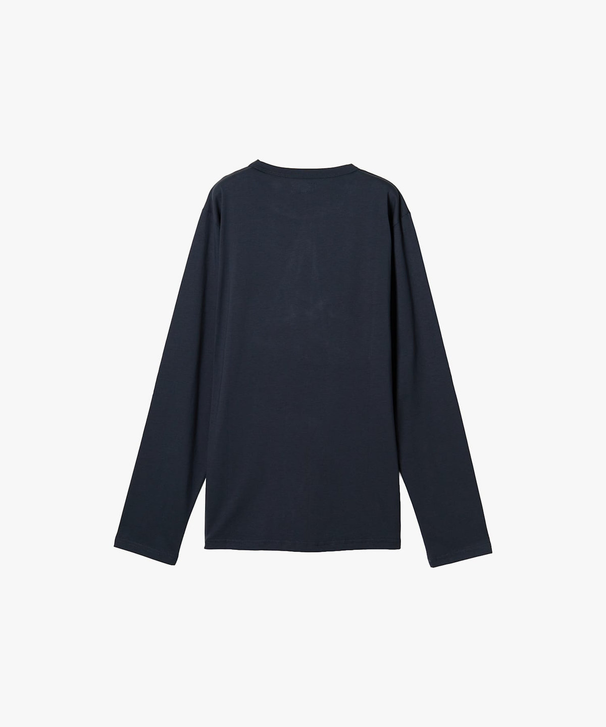 HOMME メンズ メンズ スター プリント オーガニックコットン 長袖 Tシャツ グレー