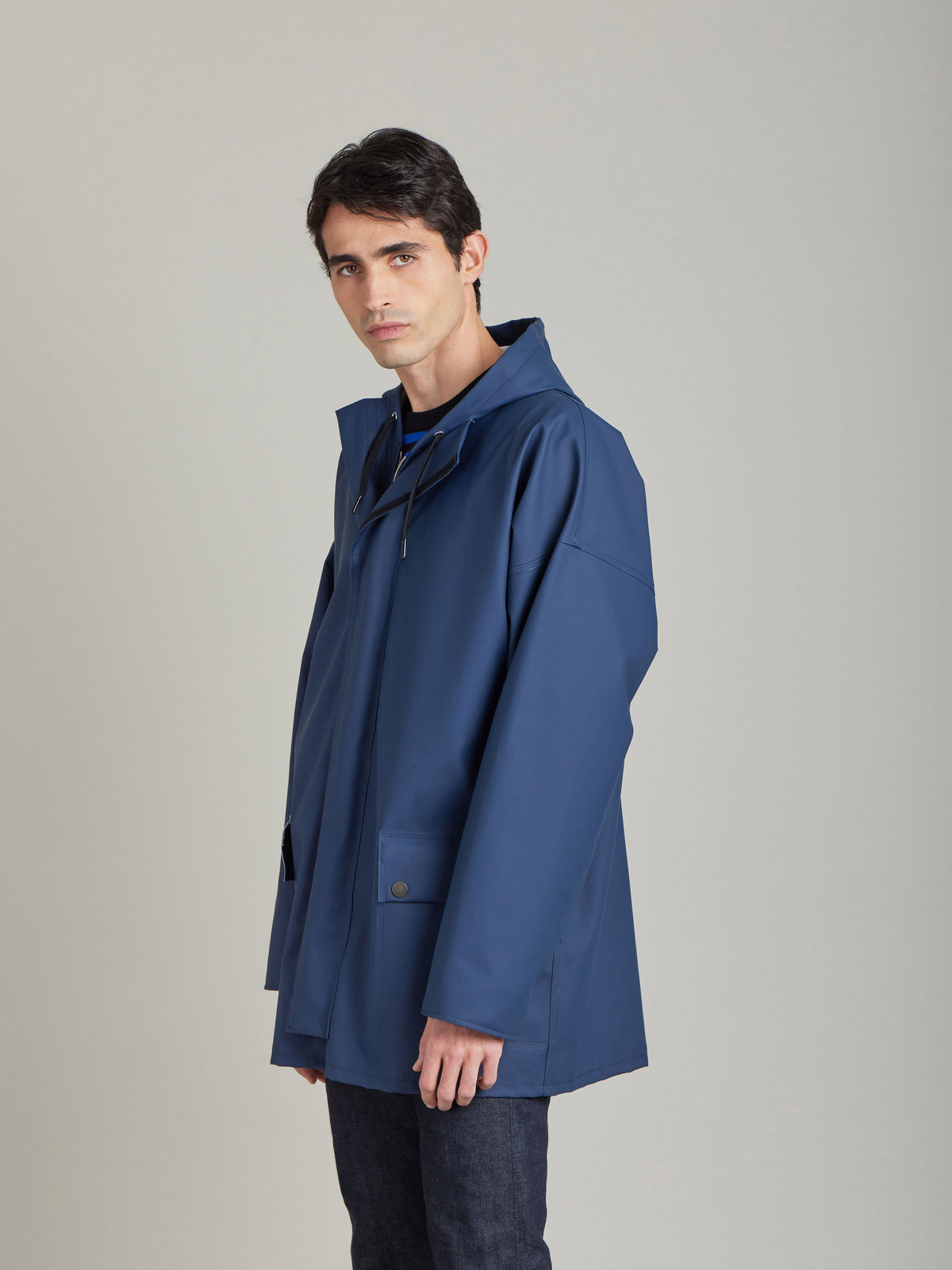 HOMME メンズ 【Outlet】AN52 PARKA コート ブルー