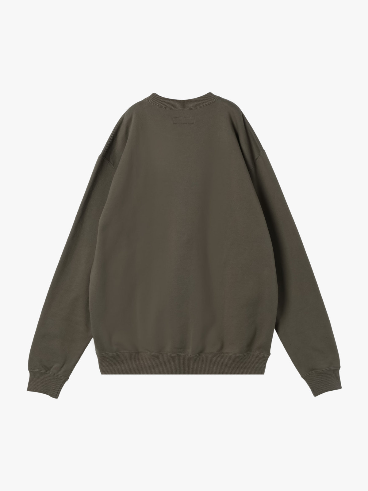 HOMME メンズ メンズ "b."ロゴ コットン 長袖 スウェット "Cuppo" グリーン系その他