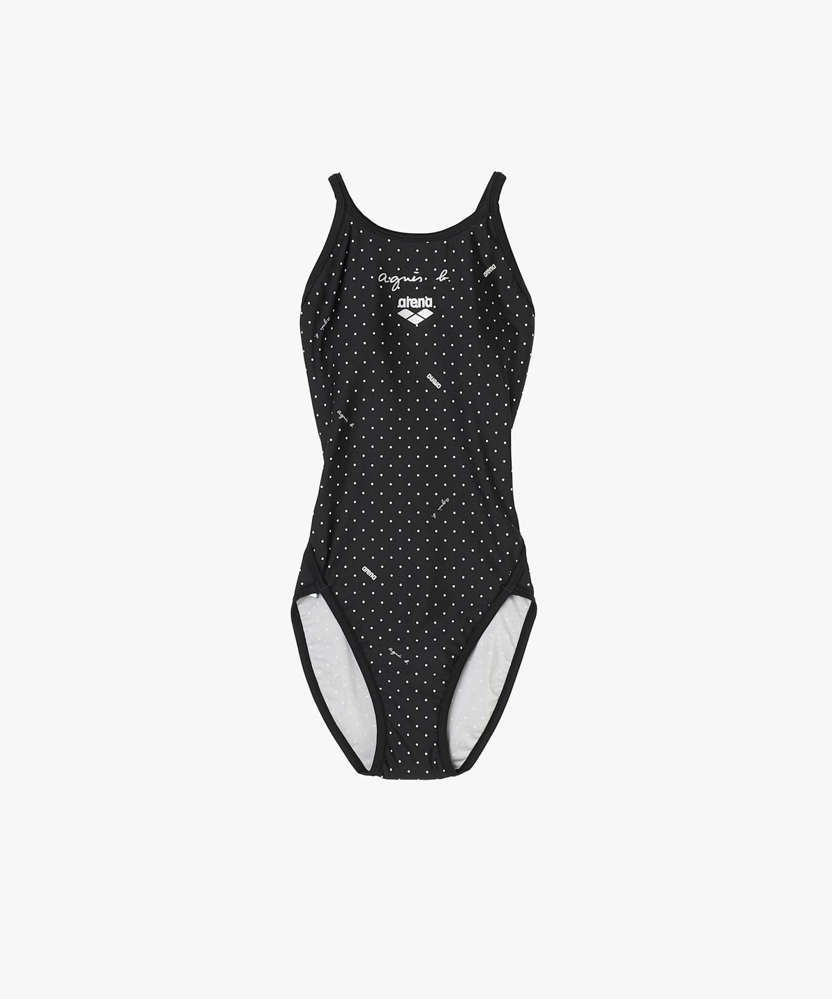 FEMME ウィメンズ agnes b. x arena フィットネスワンピース 水着 ブラック