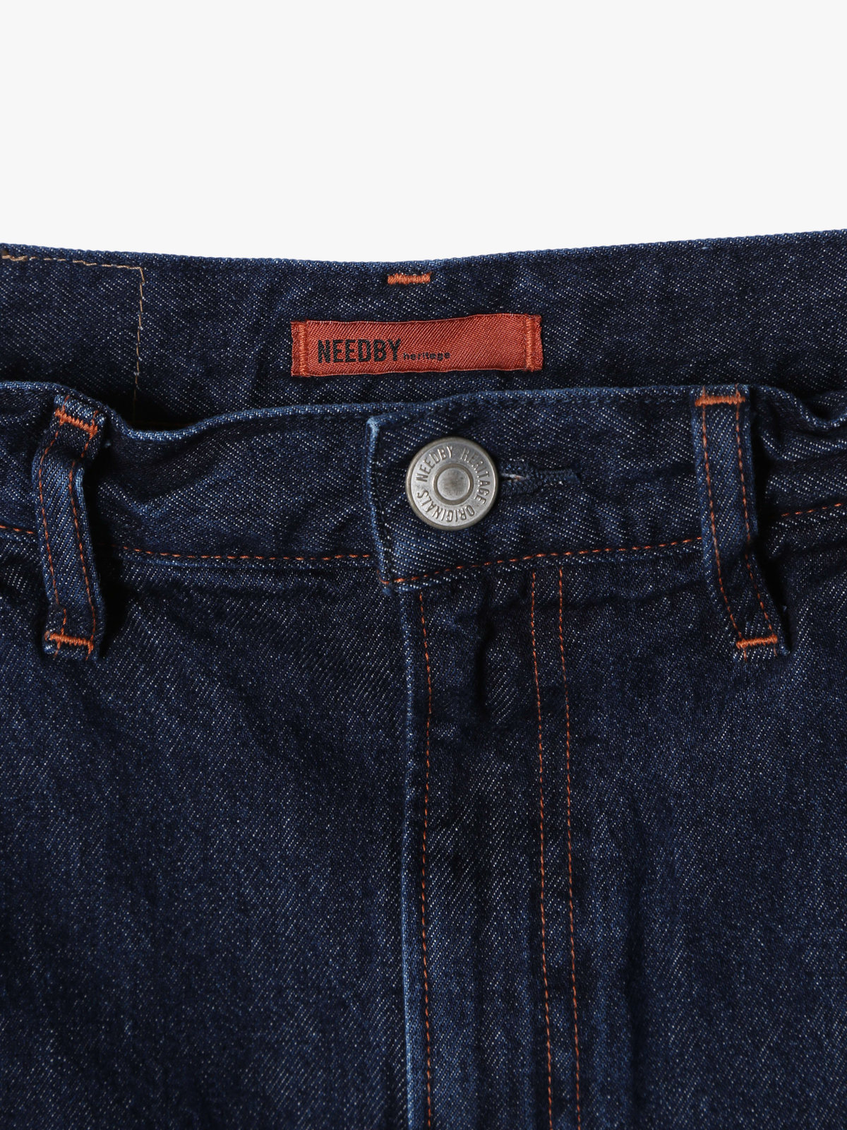 To b. by agnès b. To b. by agnes b. × NEEDBY heritage DENIM LONG SK ネイビー