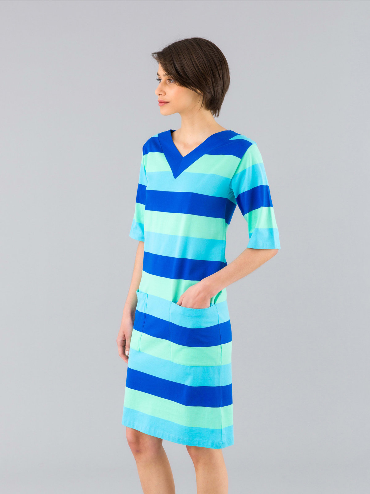 FEMME ウィメンズ JIC8 ROBE ワンピース ブルー系その他