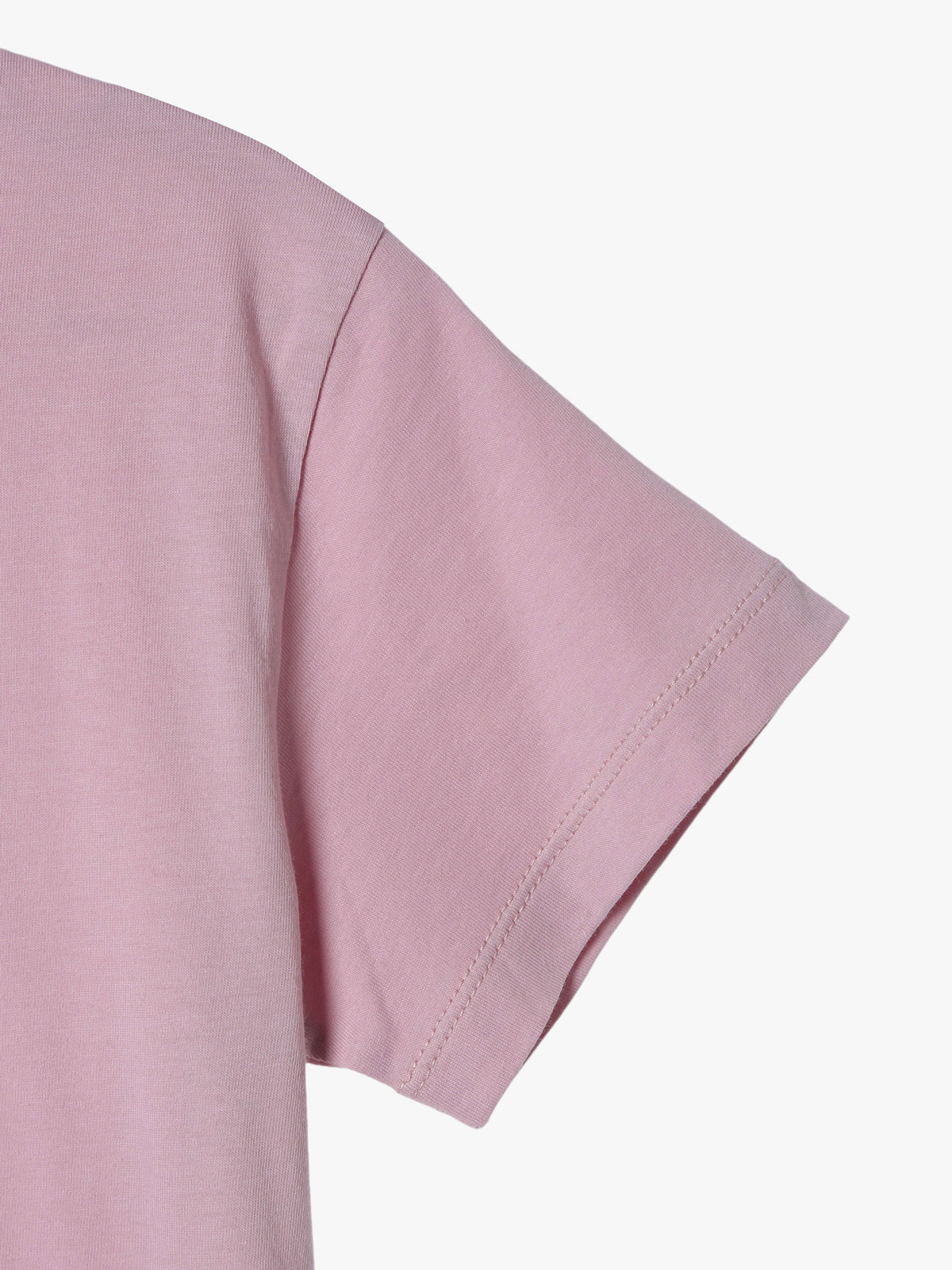 ENFANT ガールズ キッズ ロゴ ハート プリント コットン 半袖 Tシャツ "Pirate" ピンク