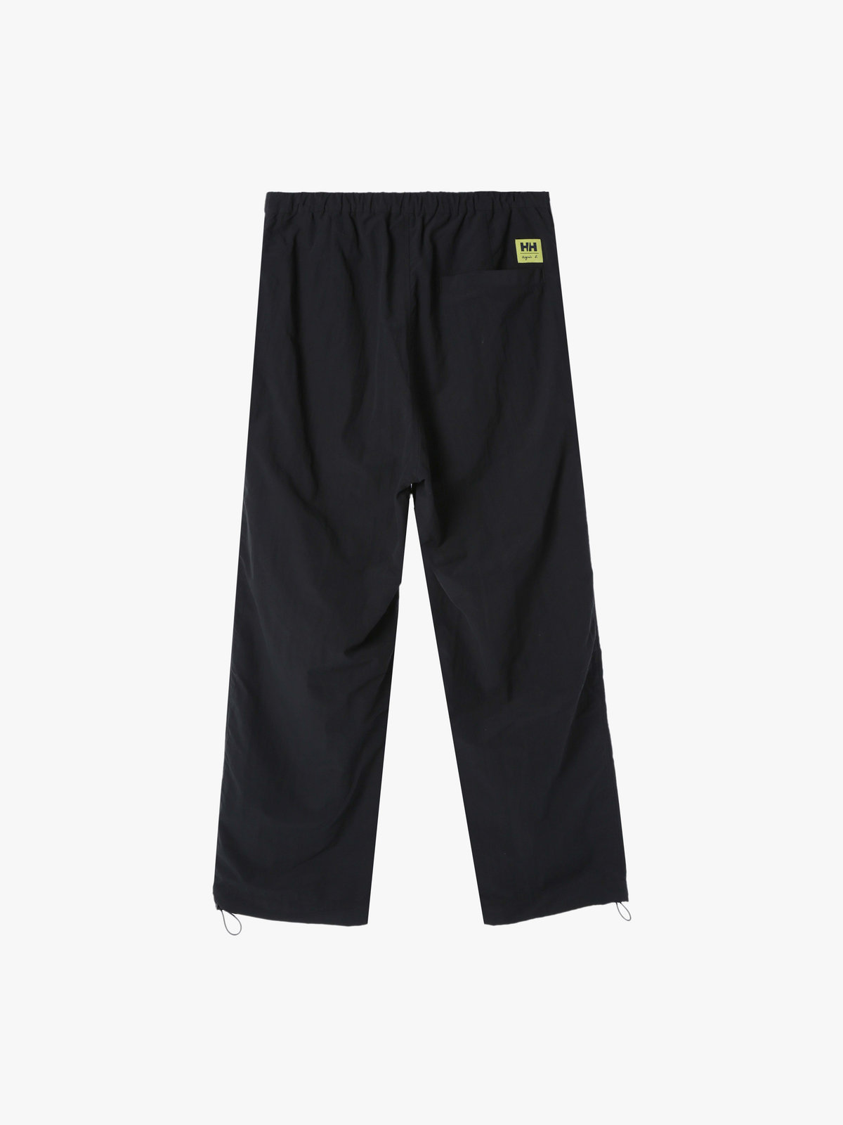 FEMME ウィメンズ agnes b. x HELLY HANSEN NF ウィンドブレーカーパンツ ブラック