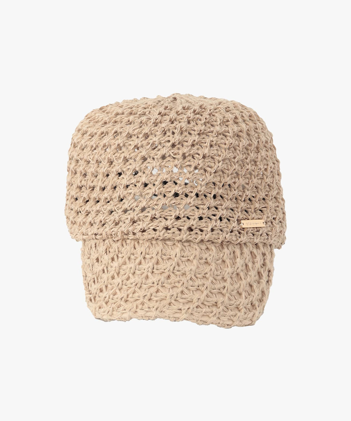 To b. by agnès b. サマー キャップ ベージュ