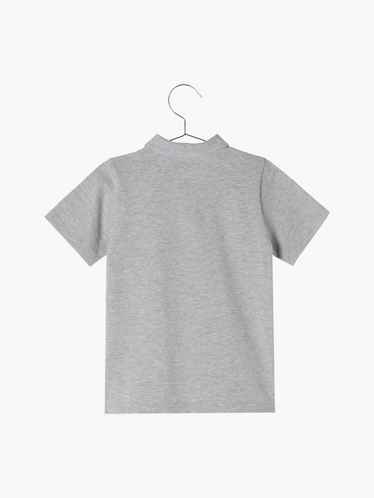 ENFANT ユニセックス キッズ 刺繍 ポロシャツ "Lezard" グレー