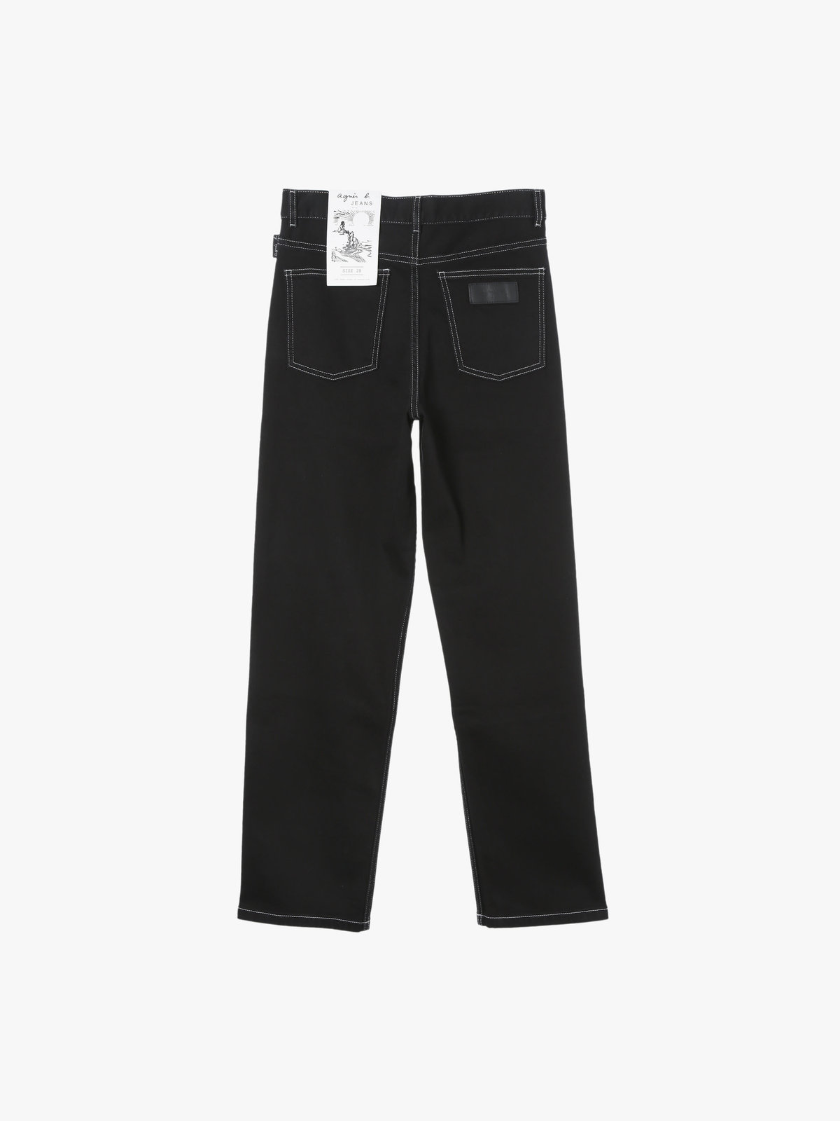 HOMME メンズ メンズ デニム パンツ ブラック