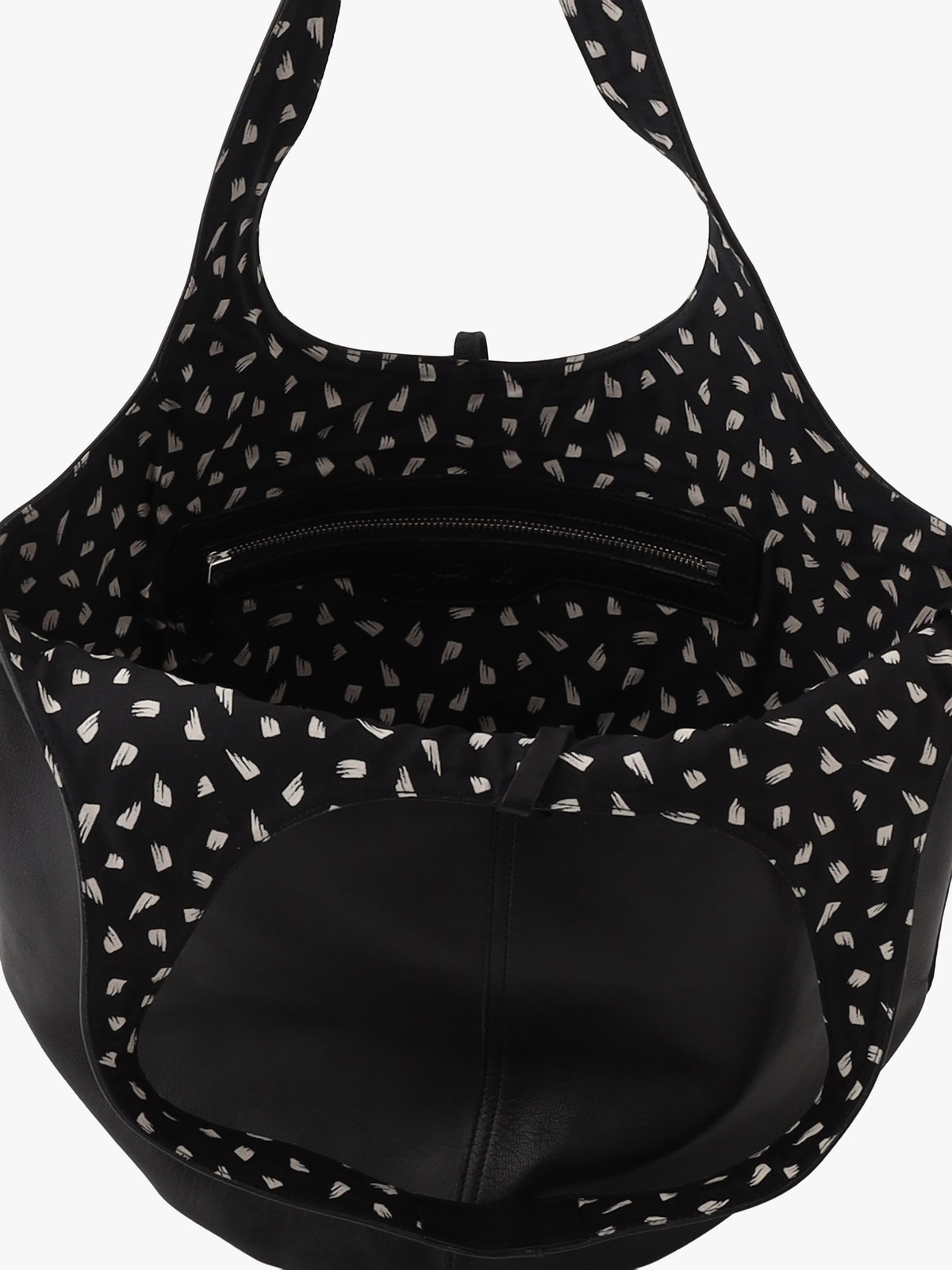 FEMME ウィメンズ ラムスキンレザー トートバッグ "Stala" ブラック