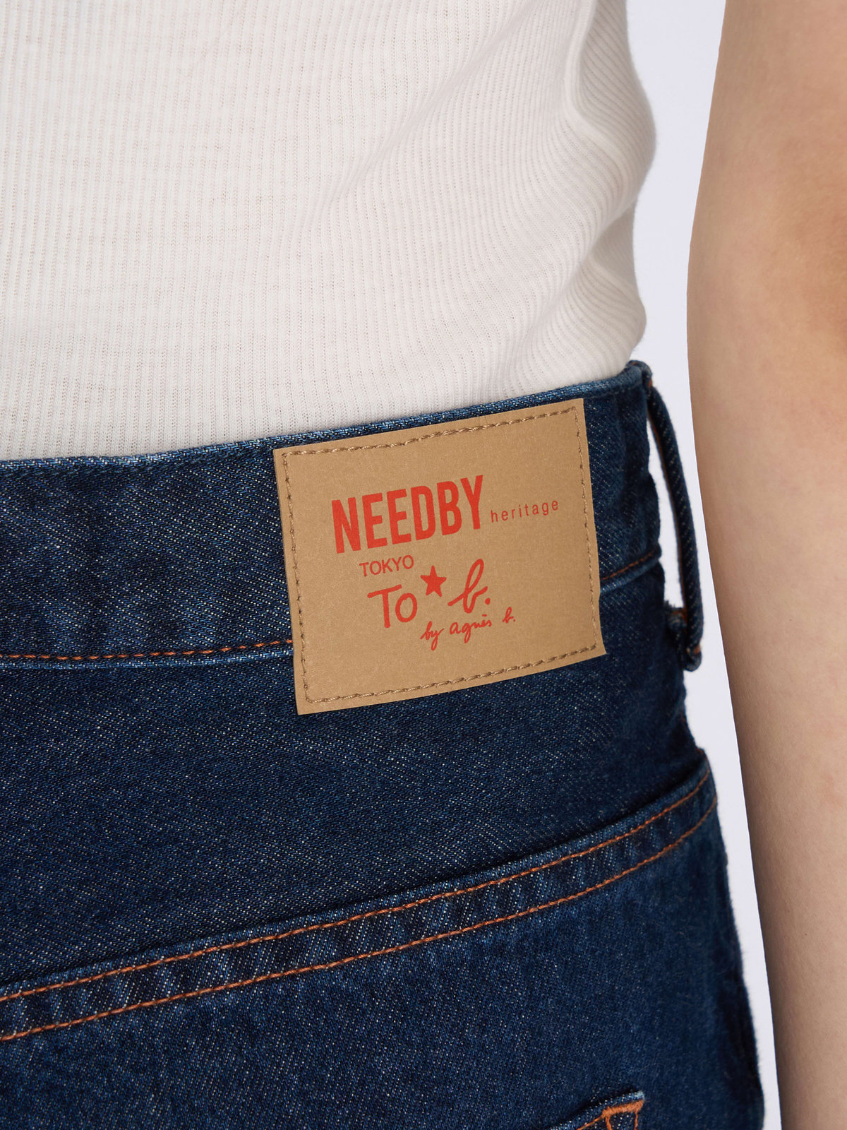 To b. by agnès b. To b. by agnes b. × NEEDBY heritage LUNA WITH TO B. ネイビー