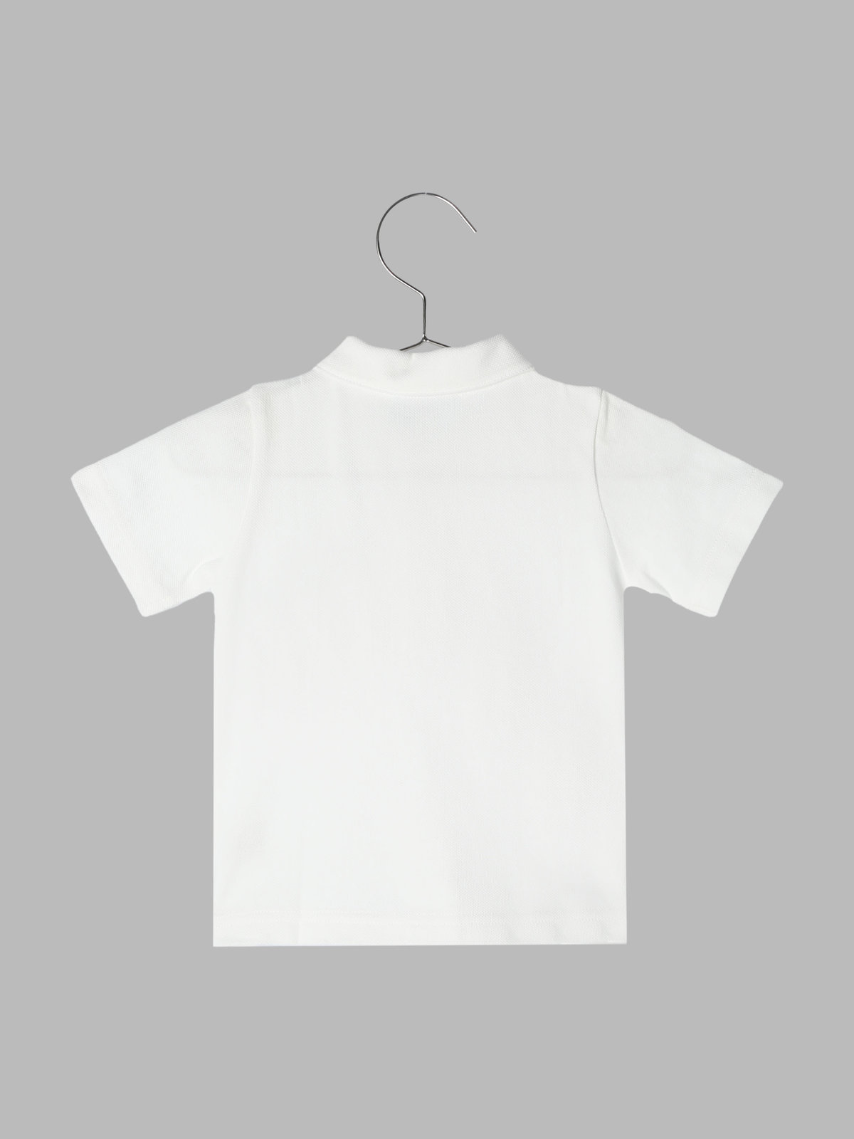 ENFANT ベビー ベビー 刺繍 ポロシャツ "Lezard" ホワイト