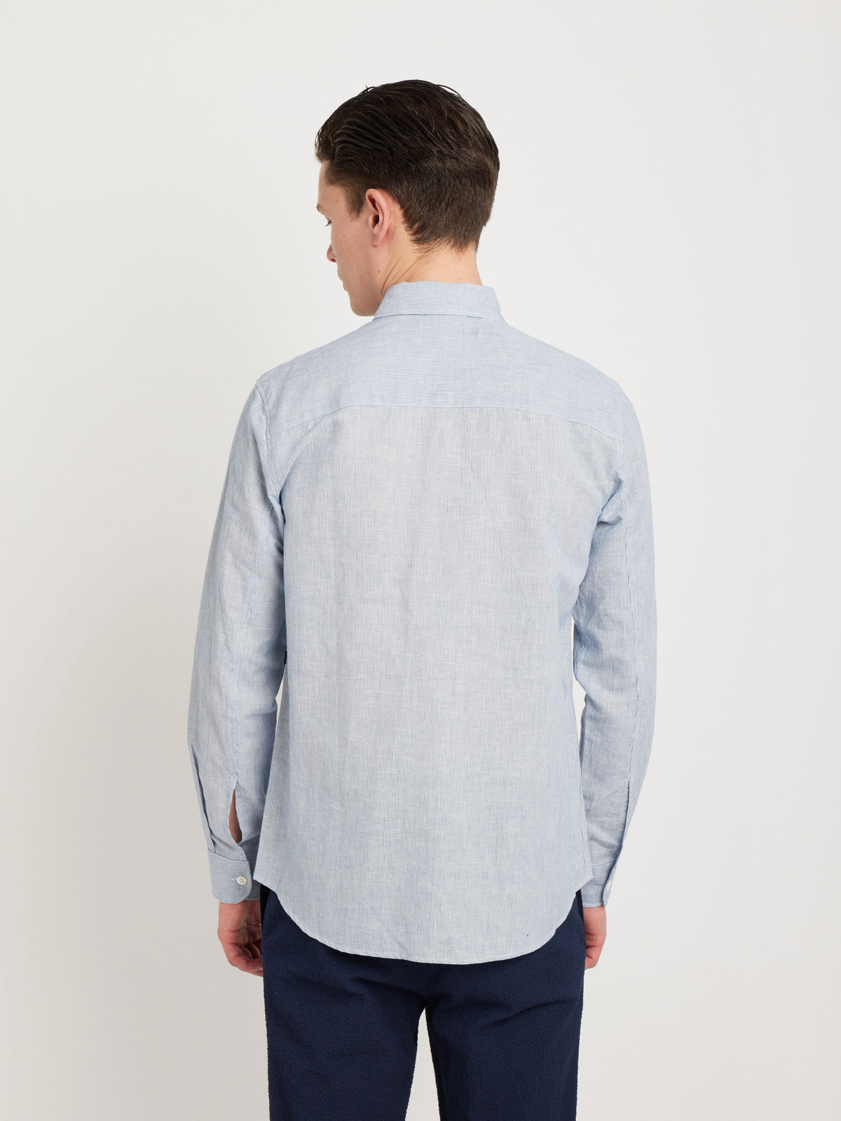 HOMME メンズ RD89 CHEMISE シャツ ブルー