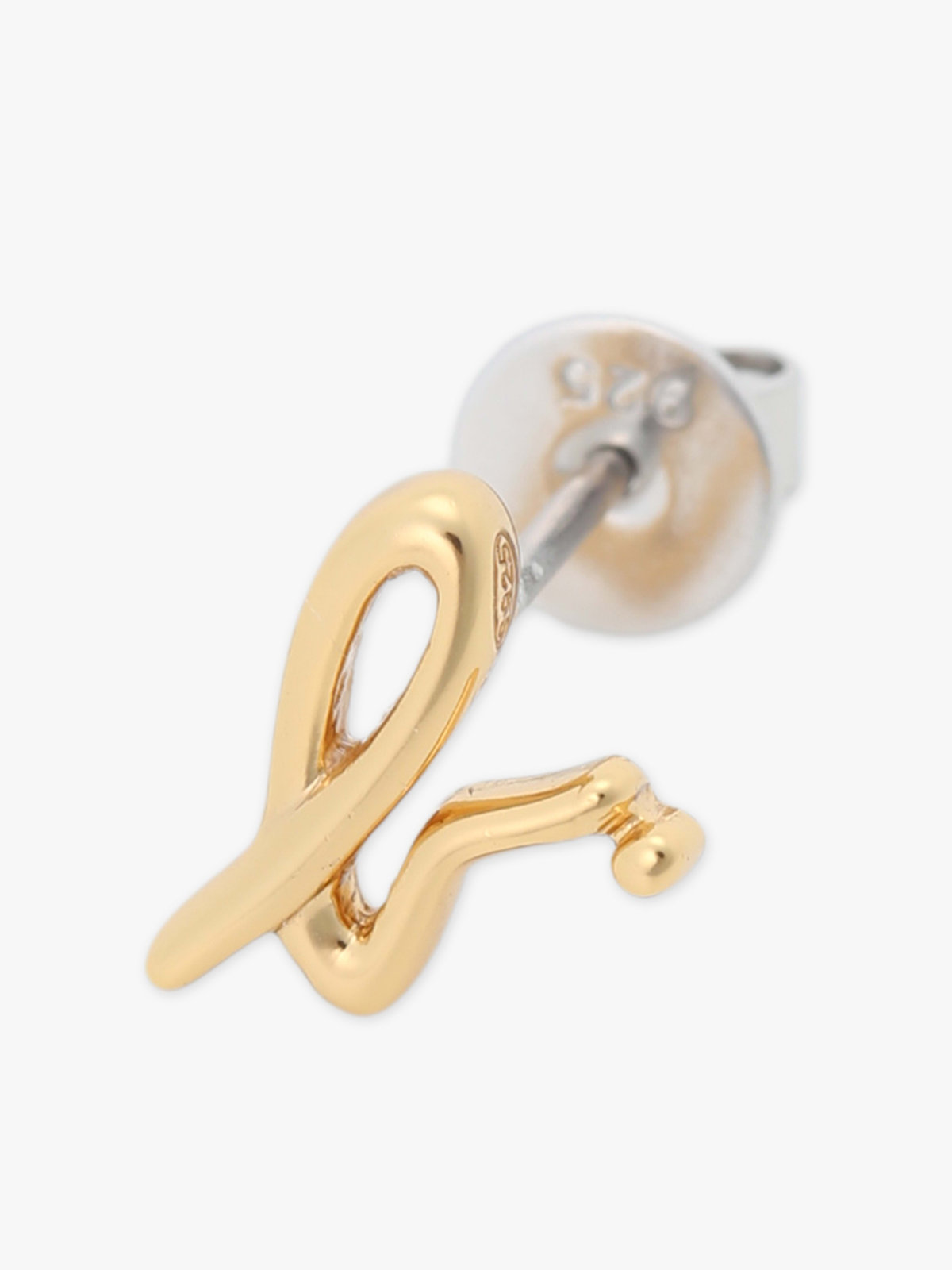 FEMME ウィメンズ  ”b.” シングルピアス ”Iconic” ゴールド