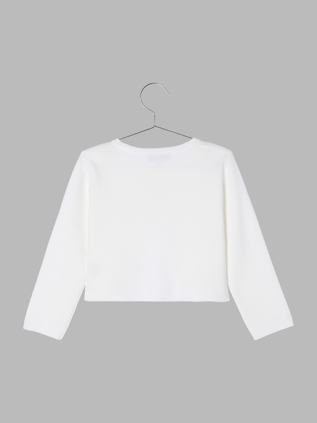 ENFANT ガールズ キッズ 長袖 ボレロ アイボリー