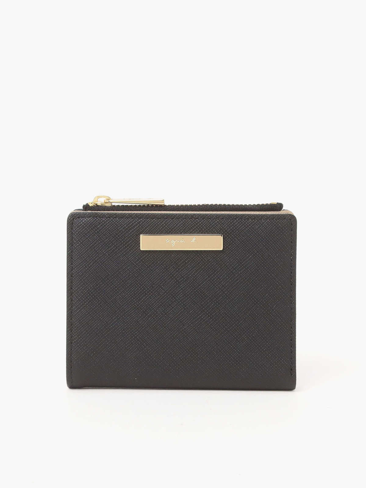 VOYAGE ウィメンズ バッグ＆ウォレット  レザー二つ折りウォレット"Erika"  QAW05-14 ブラック