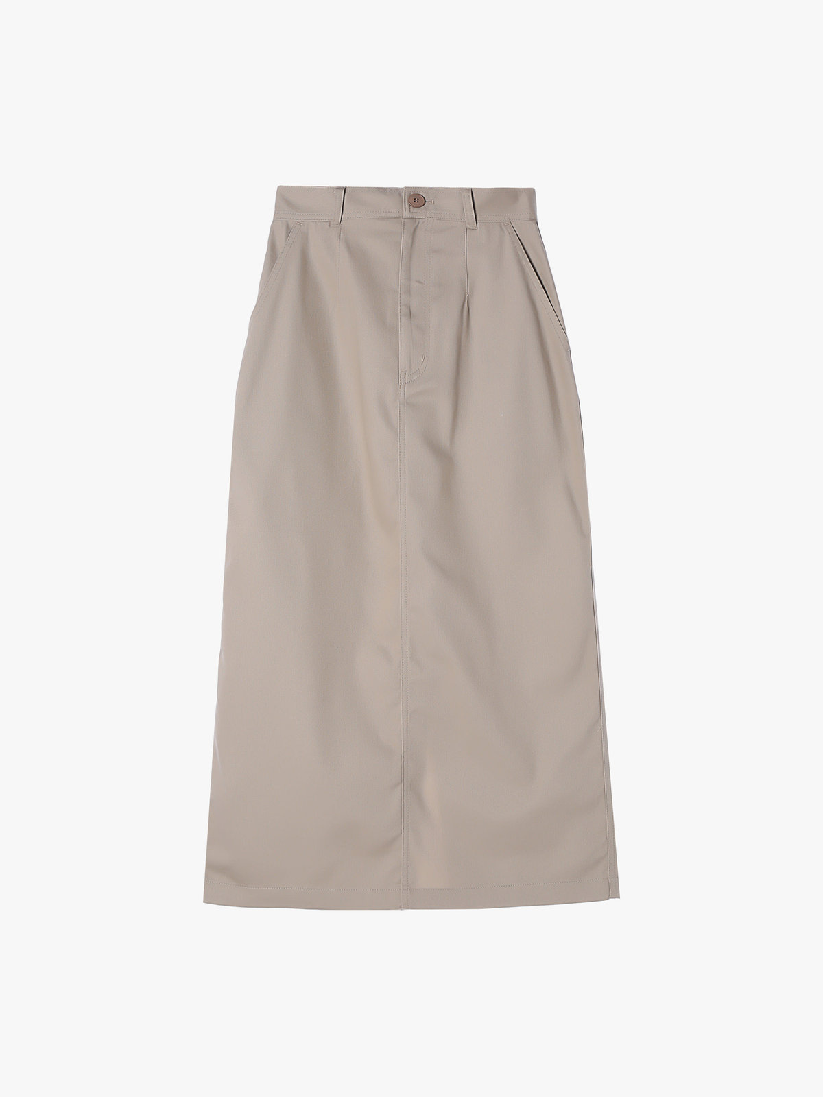 To b. by agnès b. 【Outlet】コットンツイルスカート ベージュ