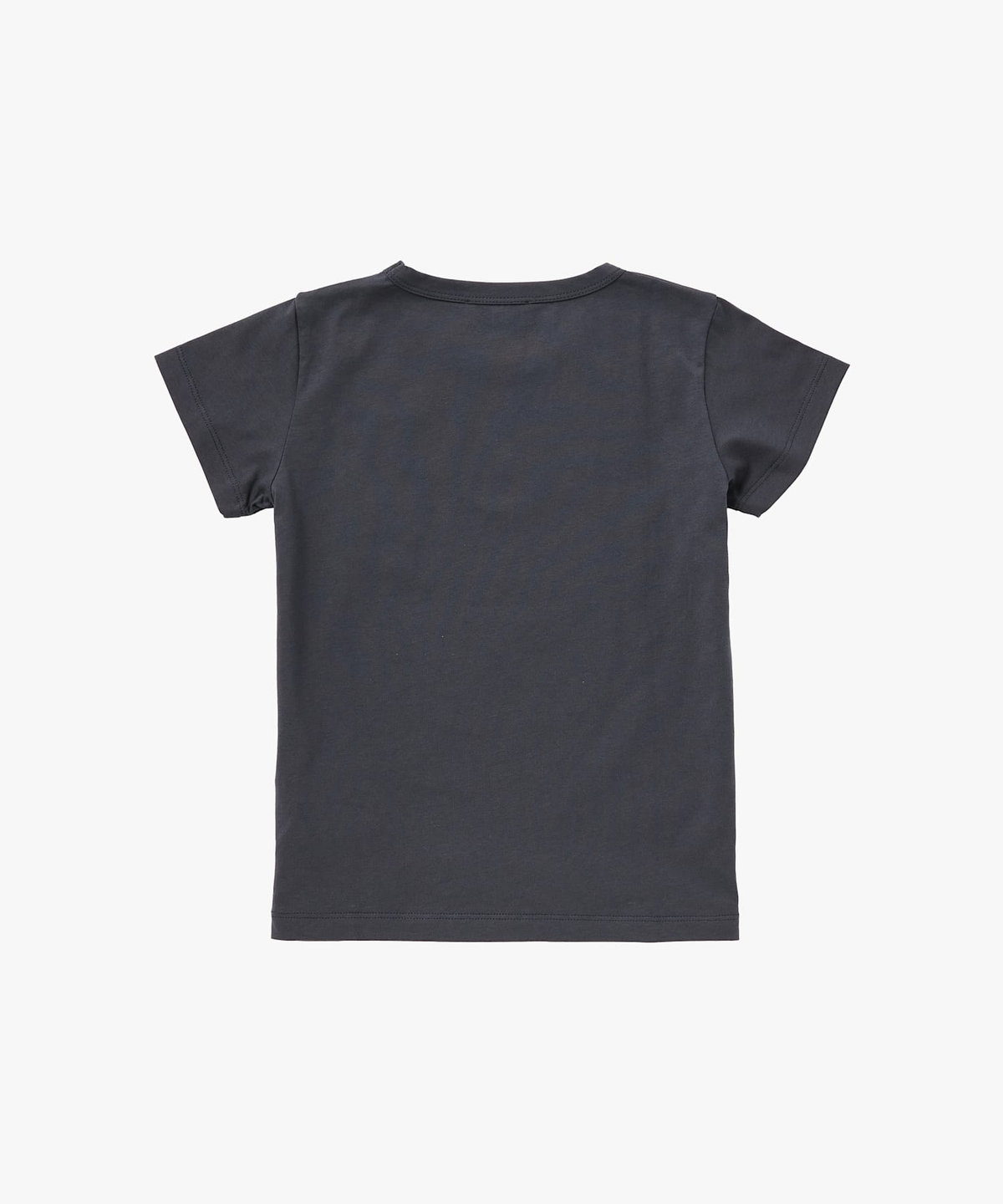 ENFANT ユニセックス キッズ "b."ロゴ ハート プリント コットン 半袖 Tシャツ "Pirate" グレー