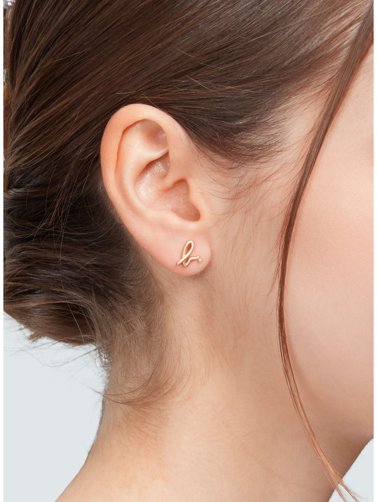 FEMME ウィメンズ  ”b.” シングルピアス ”Iconic” ゴールド