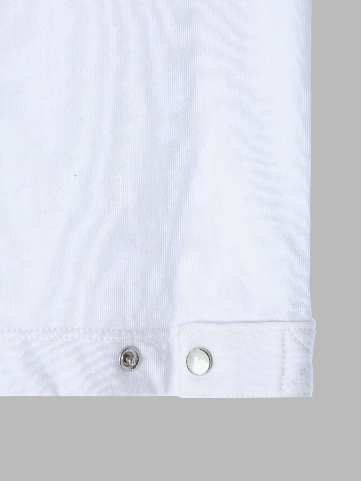 ENFANT ベビー ベビー コットン 長袖 カーディガンプレッション ホワイト