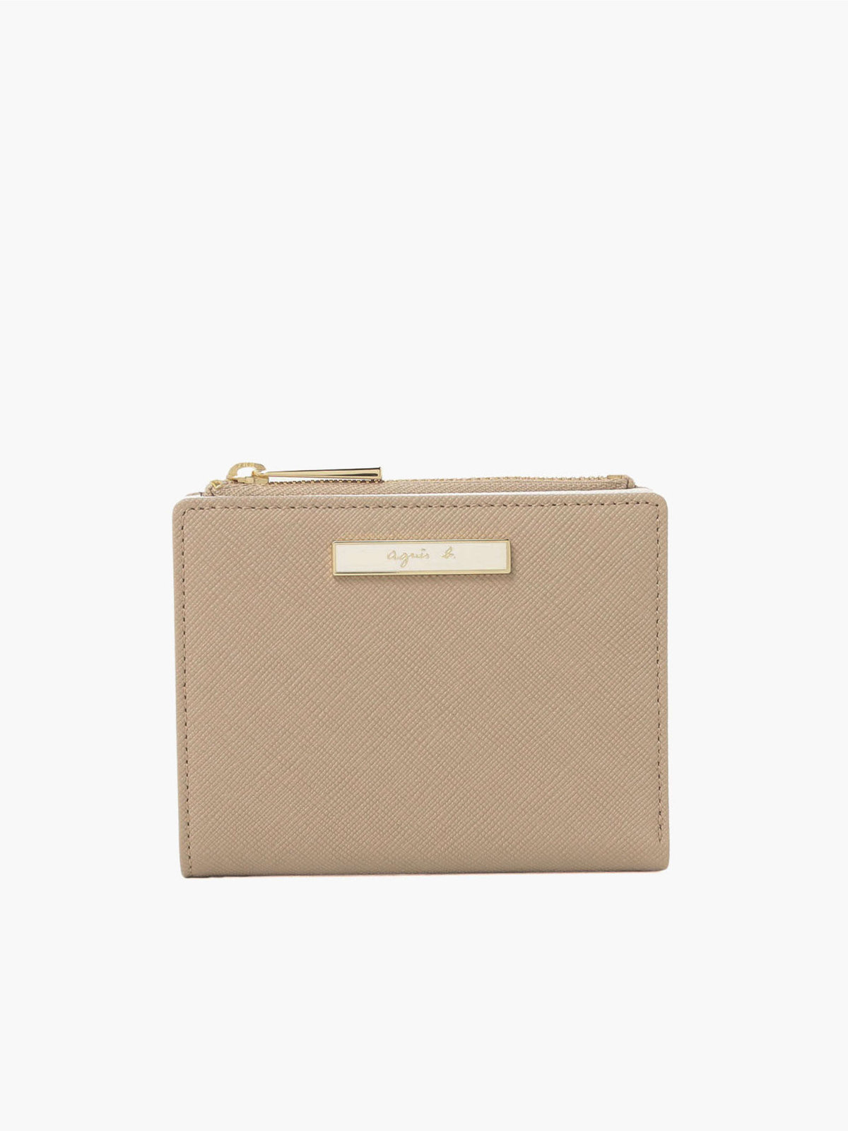 VOYAGE ウィメンズ バッグ＆ウォレット レザー二つ折りウォレット"Erika"  QAW05-14 ベージュ