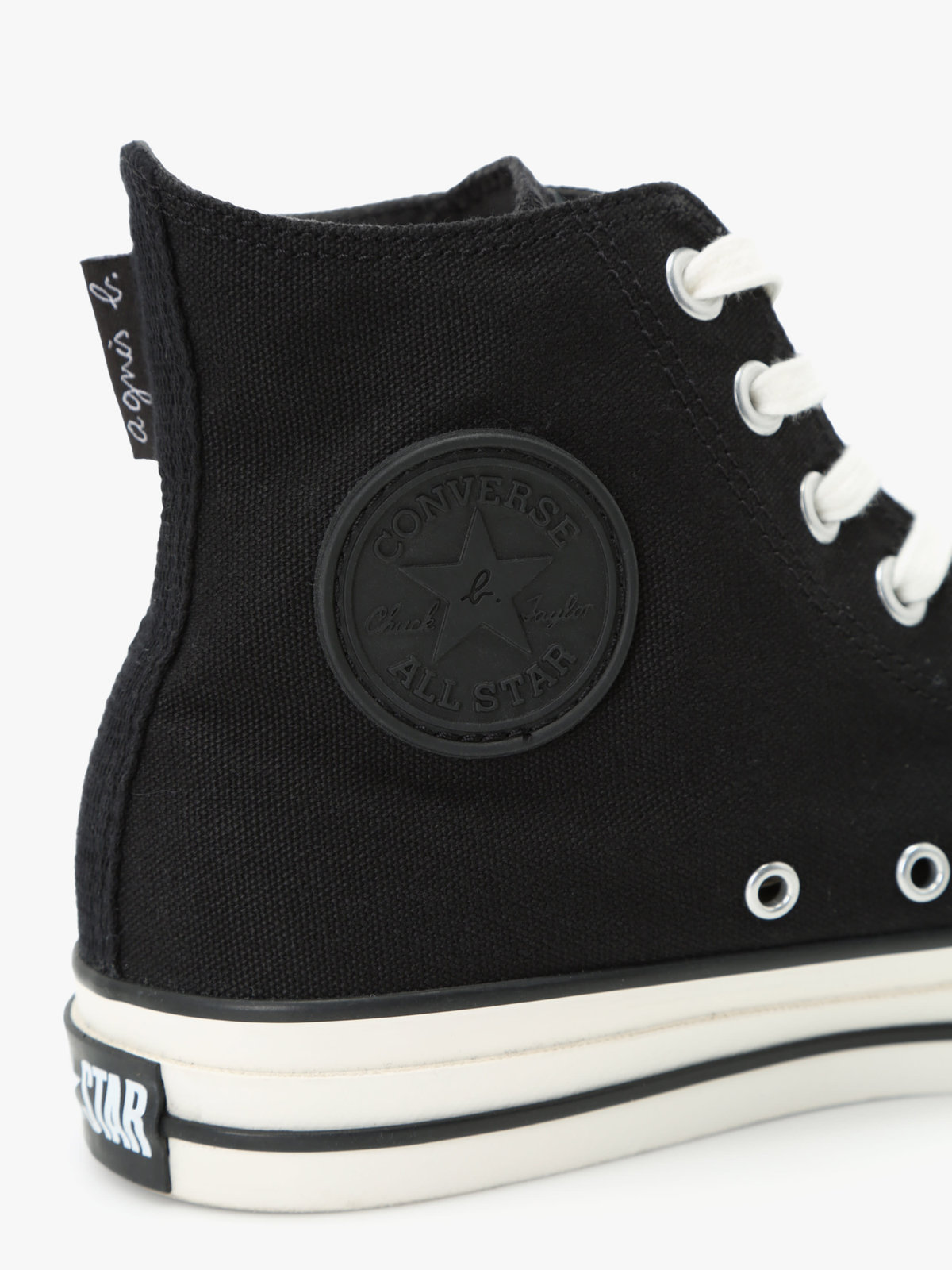FEMME ウィメンズ agnes b. x CONVERSE コンバース CANVAS ALL STAR (R) HI / AB ブラック