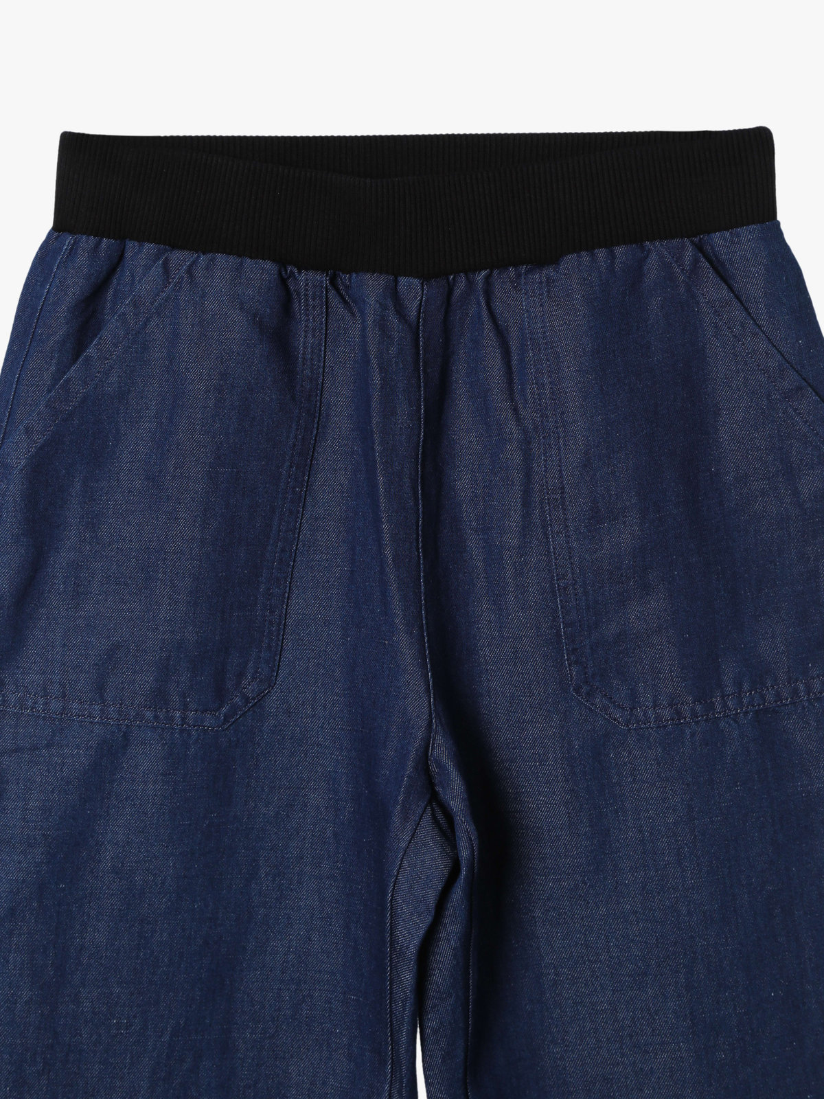 ENFANT ユニセックス キッズ デニム ロング パンツ ネイビー