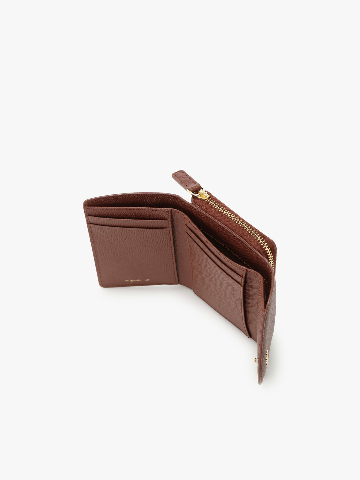 VOYAGE ウィメンズ バッグ＆ウォレット レザー 三つ折りウォレット” ava” TAW02-02 ブラウン