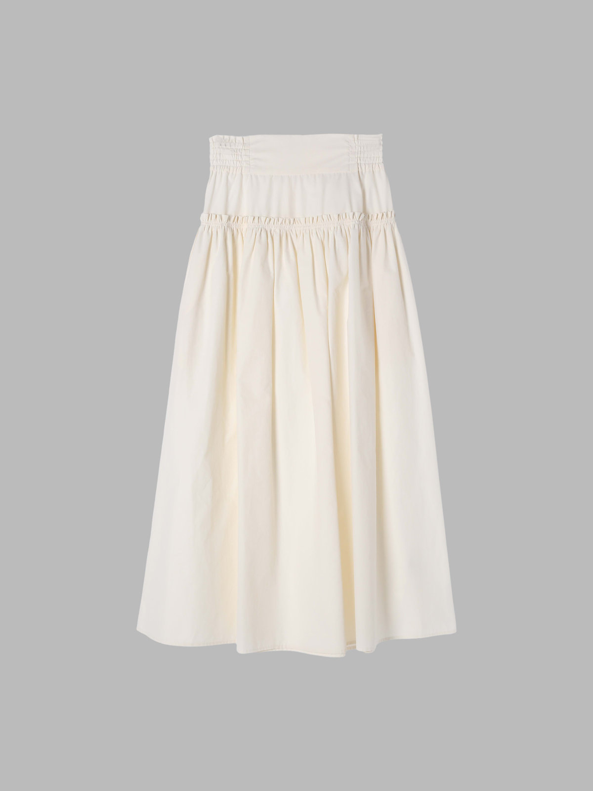 To b. by agnès b. 【Outlet】ハイウエストスカート ホワイト