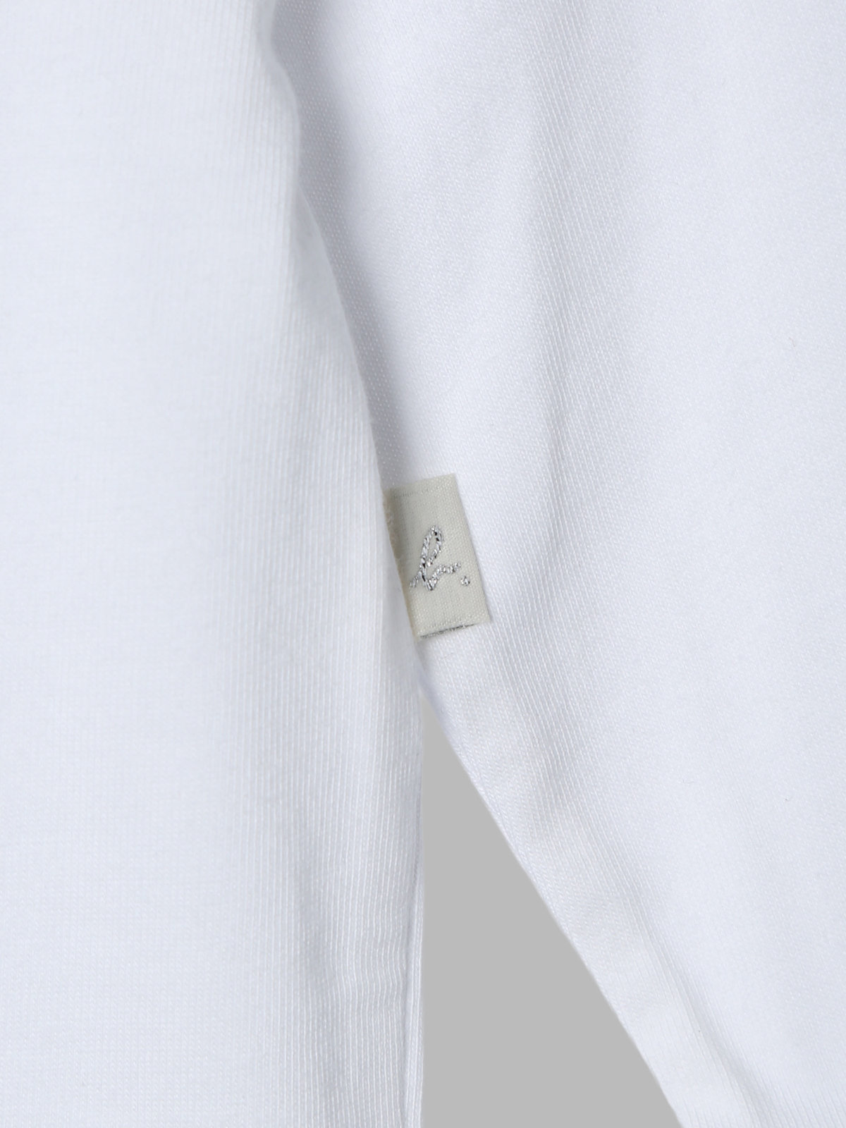 ENFANT ベビー ベビー コットン フリル レース ブラウス "Volant Dentelle" ホワイト