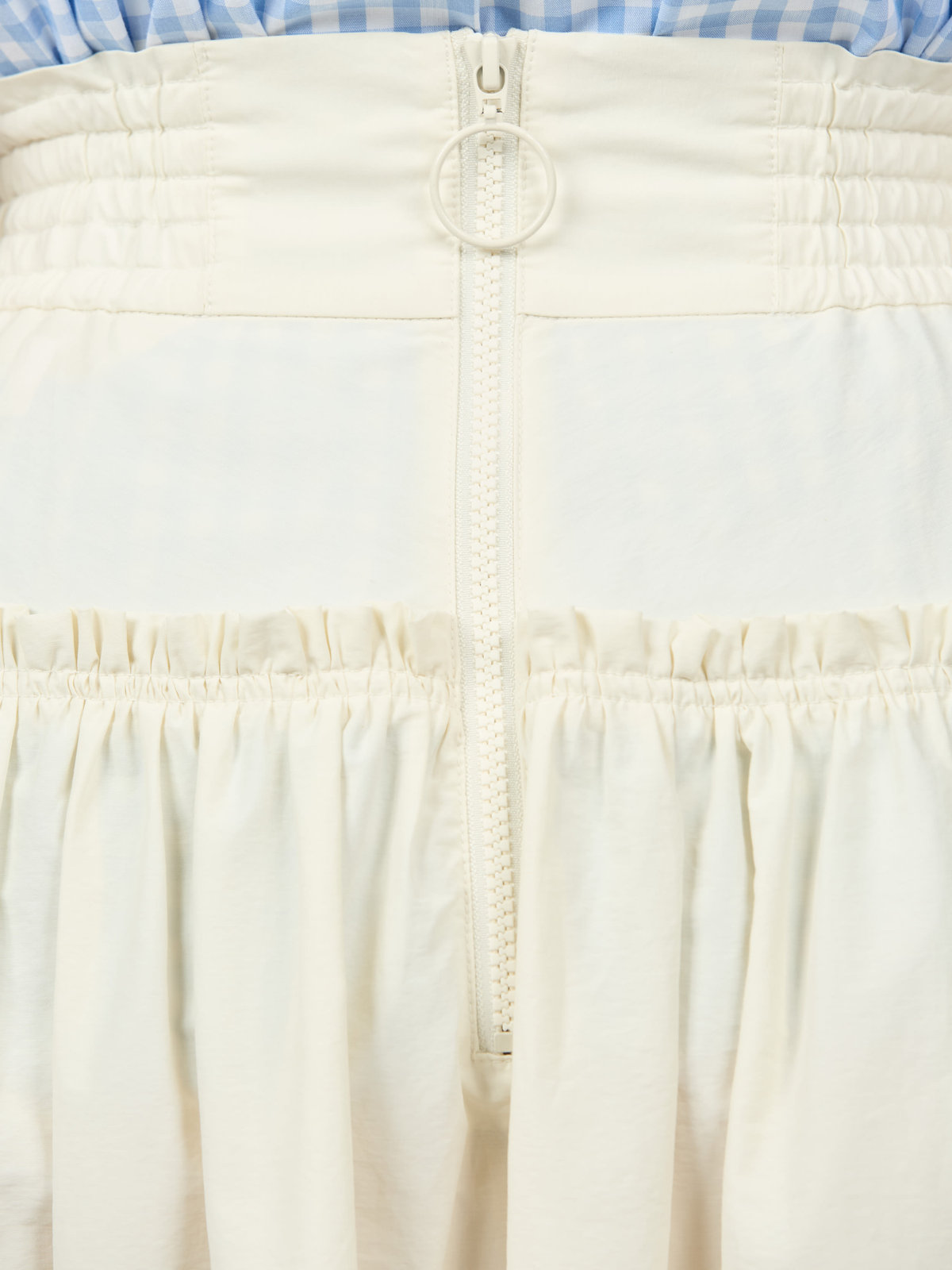 To b. by agnès b. 【Outlet】ハイウエストスカート ホワイト