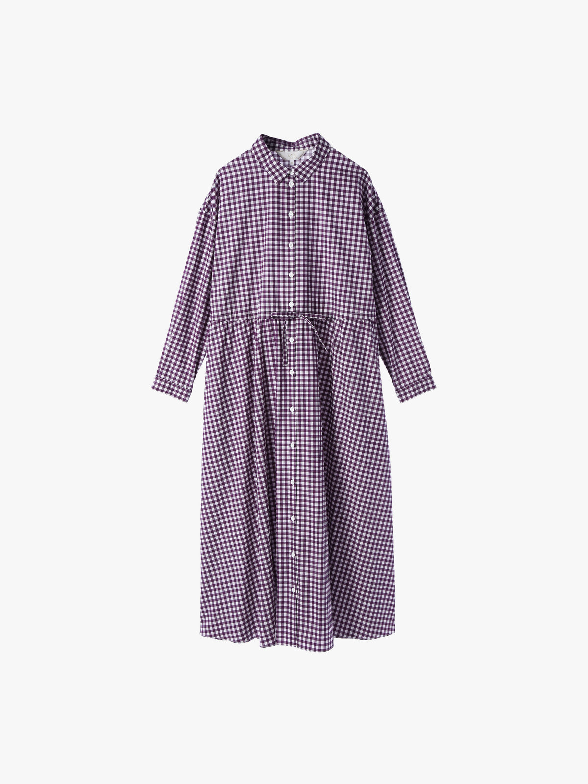 To b. by agnès b. 【Outlet】ギンガムシャツドレス ブラック系その他