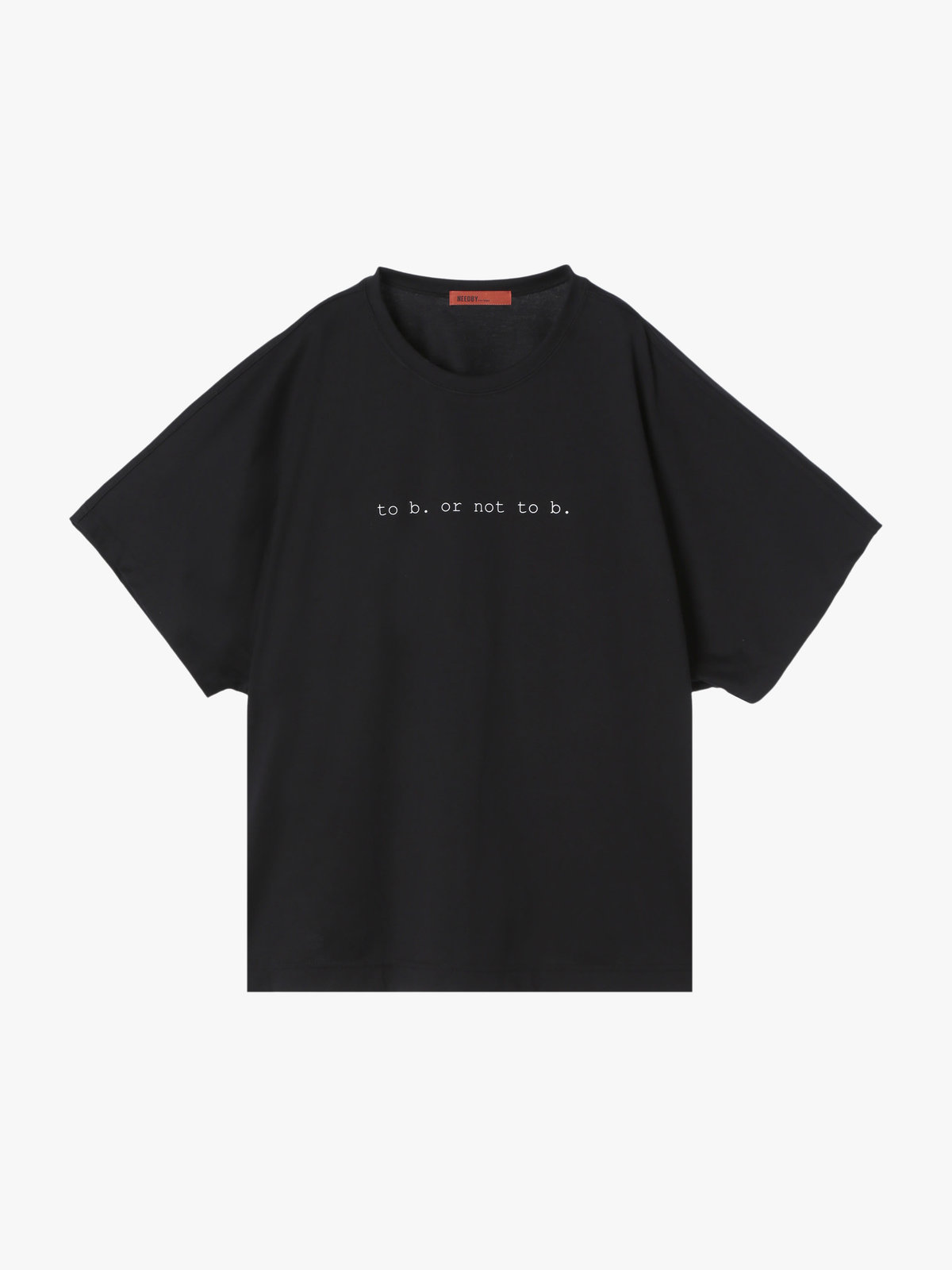 To b. by agnès b. To b. by agnes b. × NEEDBY heritage TO B. OR NOT TO B. BIG TS ブラック