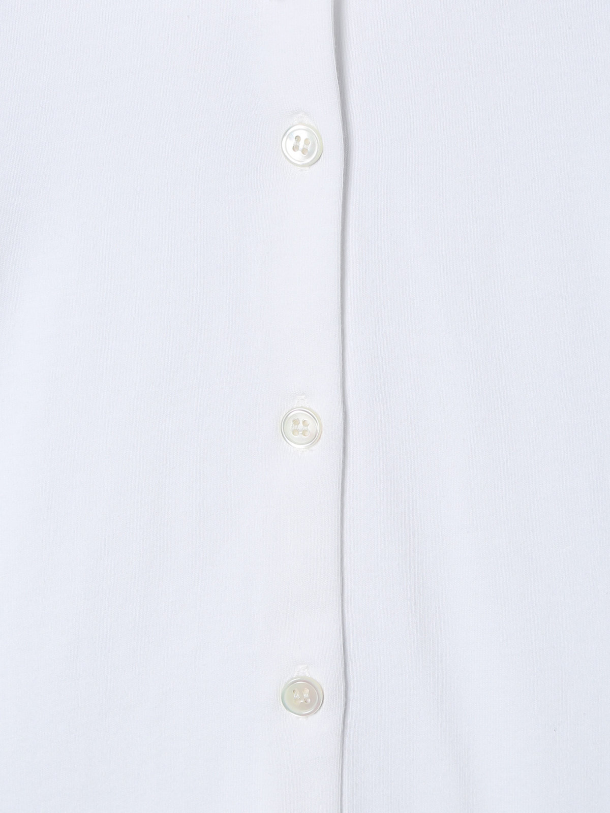 ENFANT ガールズ キッズ コットン フリル レース ブラウス "Volant Dentelle" ホワイト