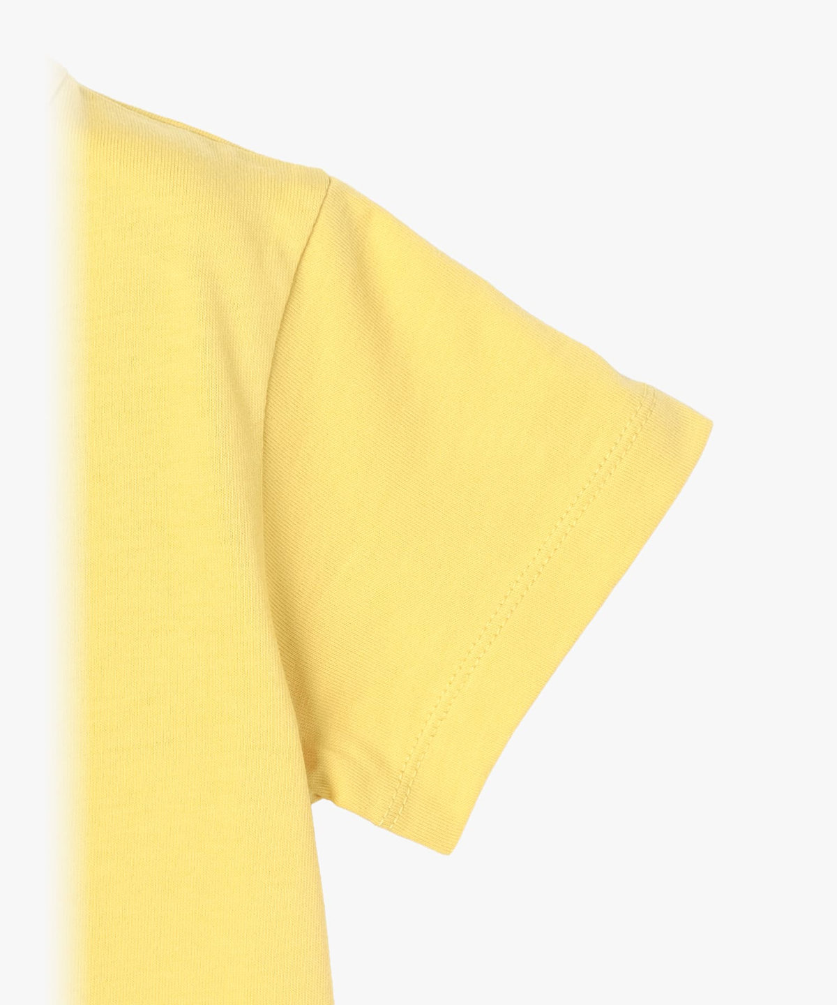 ENFANT ガールズ キッズ "b." ロゴ スター コットン 半袖 ワンピース "Pirate" イエロー