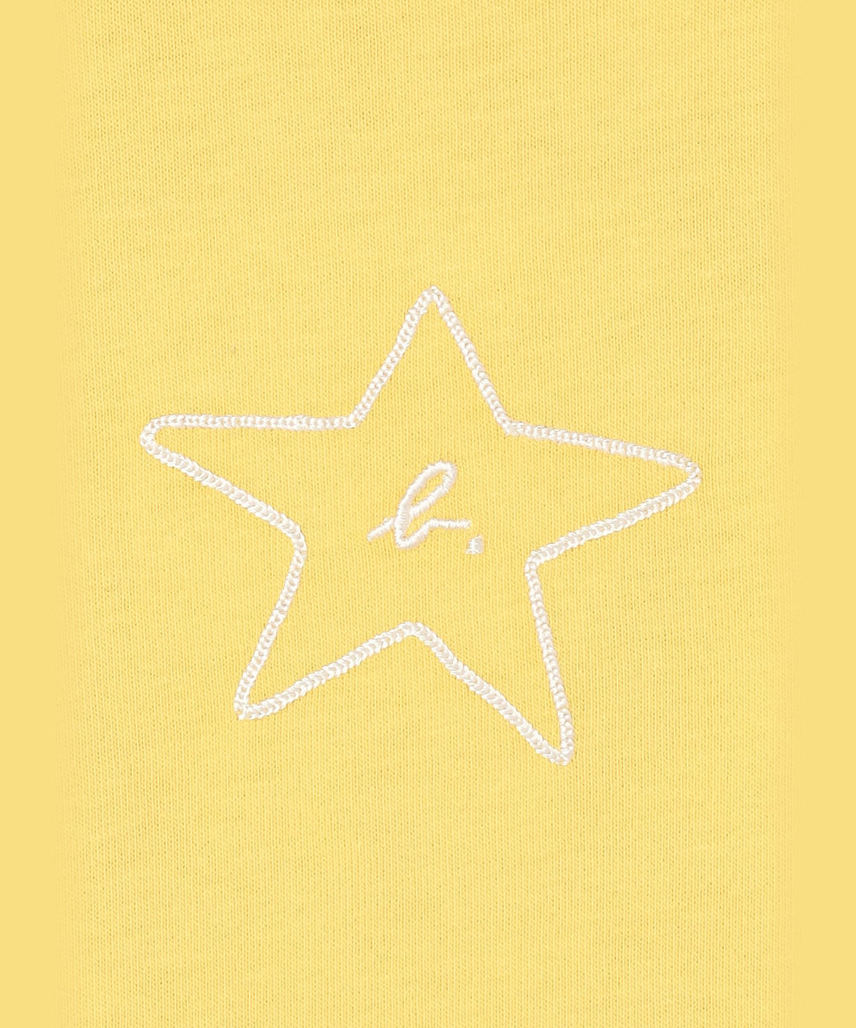 ENFANT ガールズ キッズ "b." ロゴ スター コットン 半袖 ワンピース "Pirate" イエロー