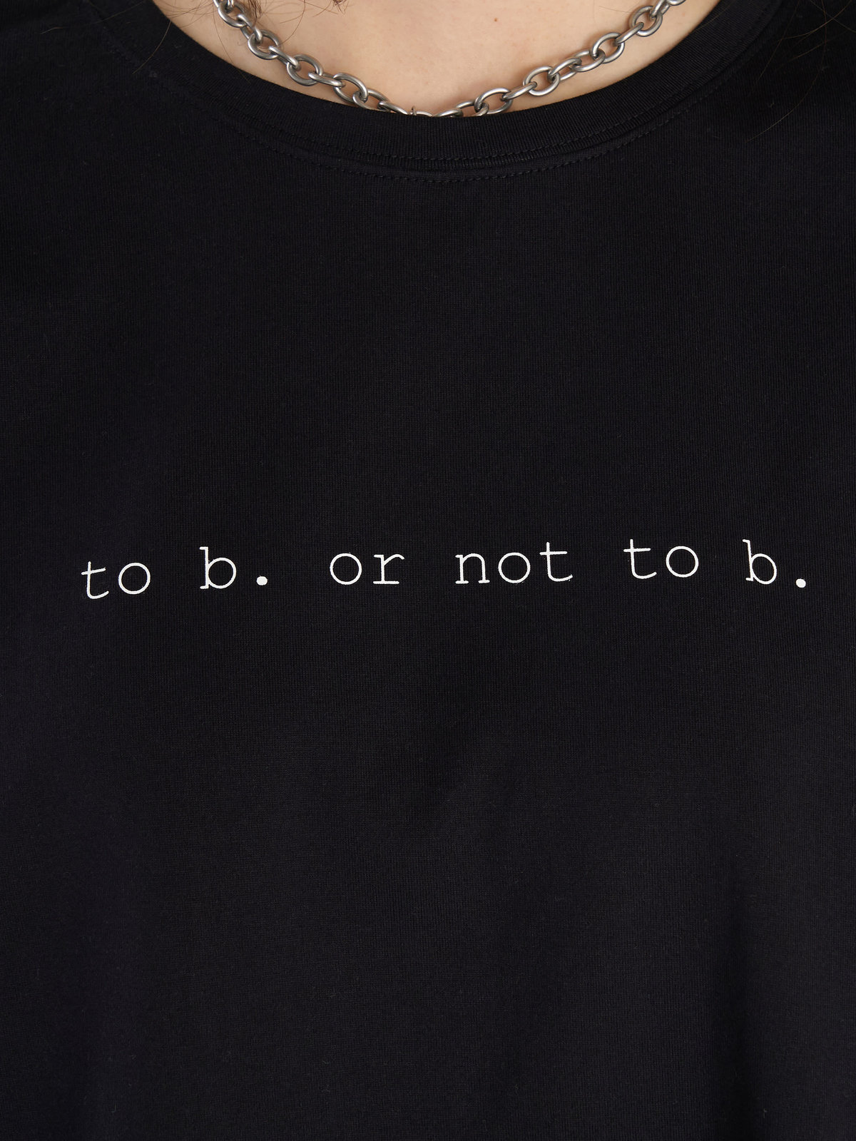 To b. by agnès b. To b. by agnes b. × NEEDBY heritage TO B. OR NOT TO B. BIG TS ブラック