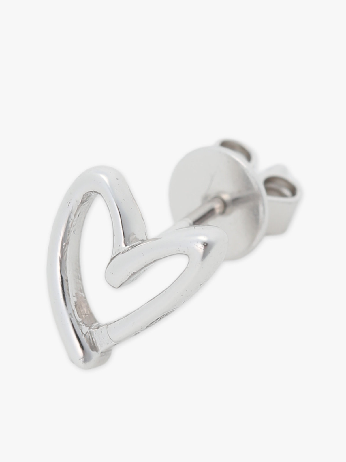 FEMME ウィメンズ ハート シングルピアス シルバー