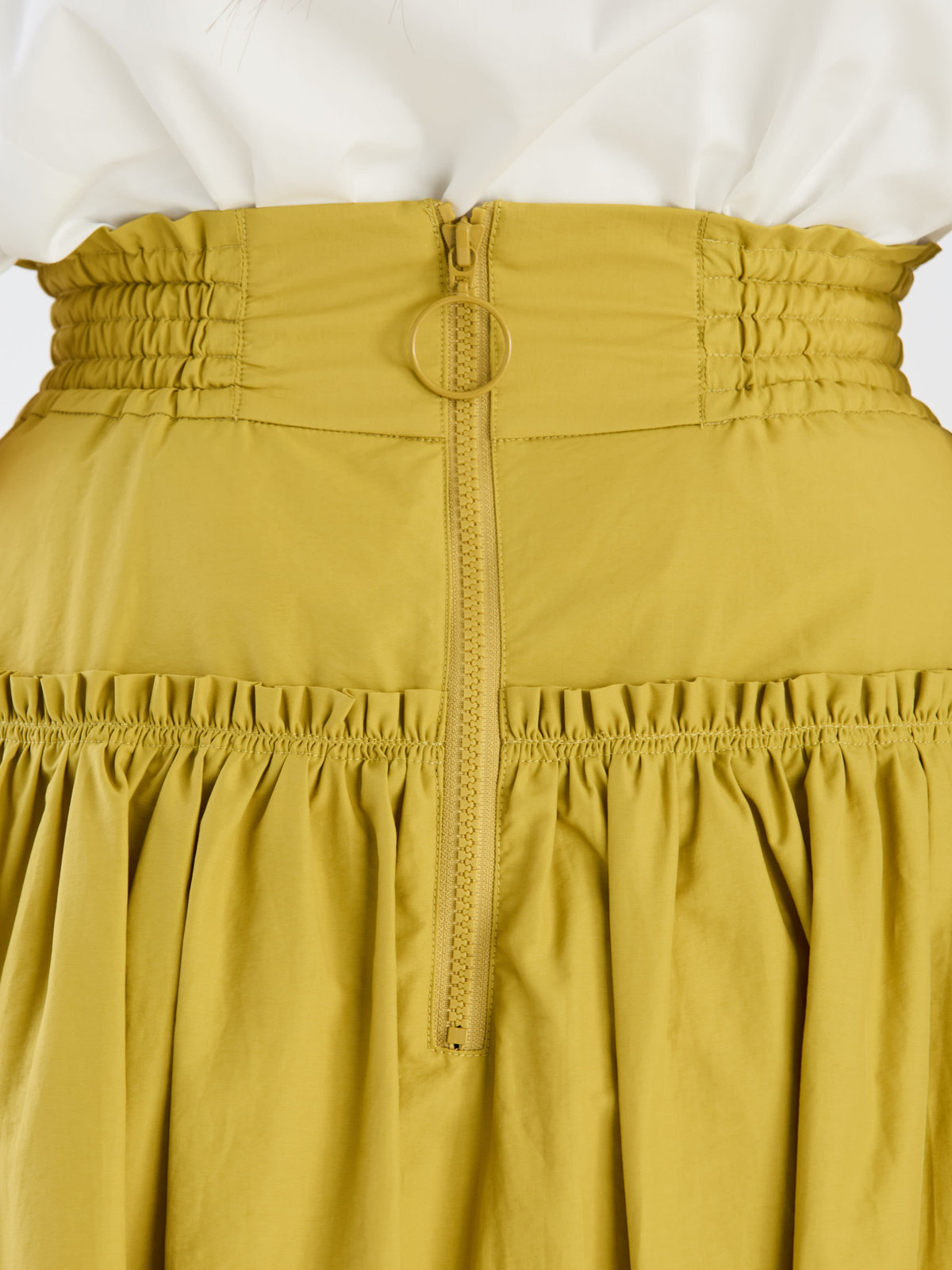 To b. by agnès b. 【Outlet】ハイウエストスカート イエロー