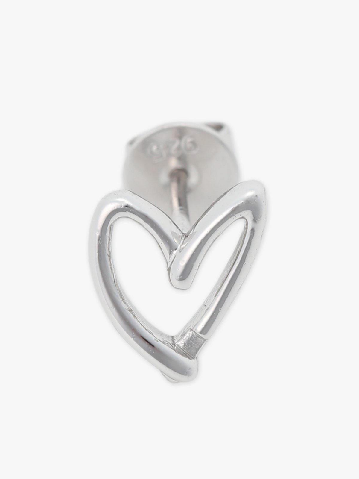 FEMME ウィメンズ ハート シングルピアス シルバー