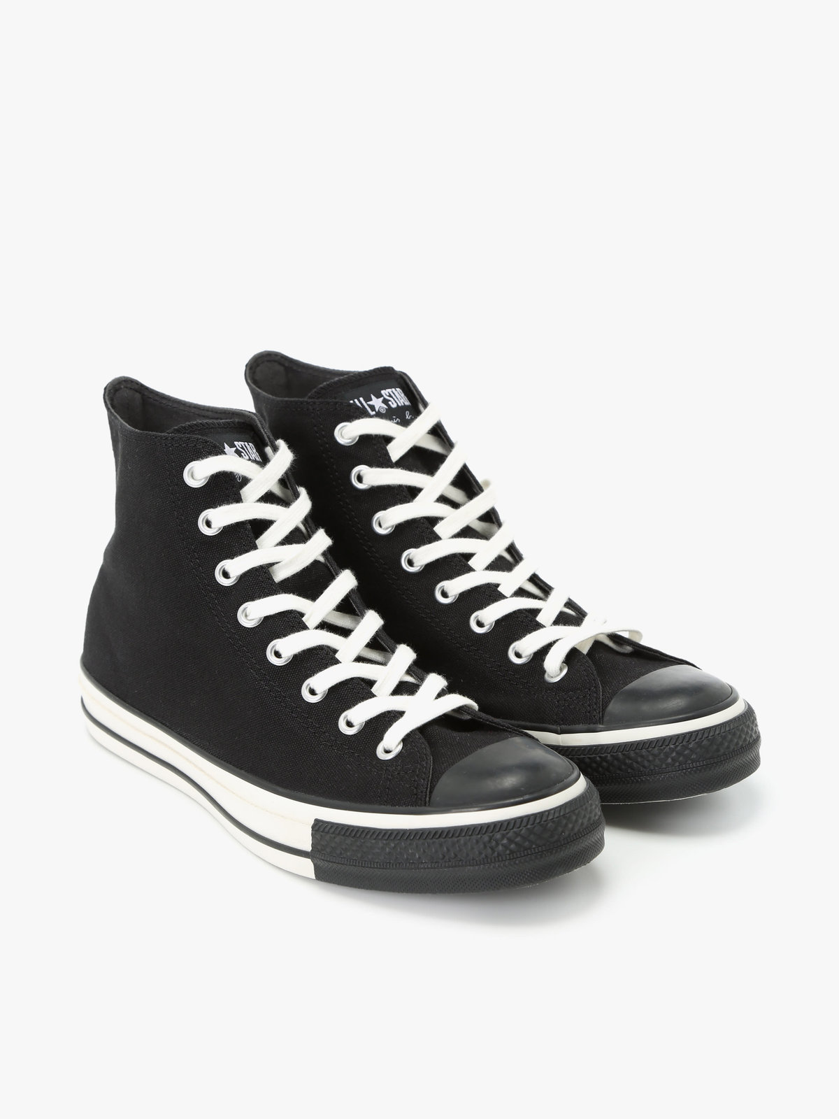 HOMME メンズ agnes b. x CONVERSE メンズ コンバース CANVAS ALL STAR (R) HI / AB ブラック