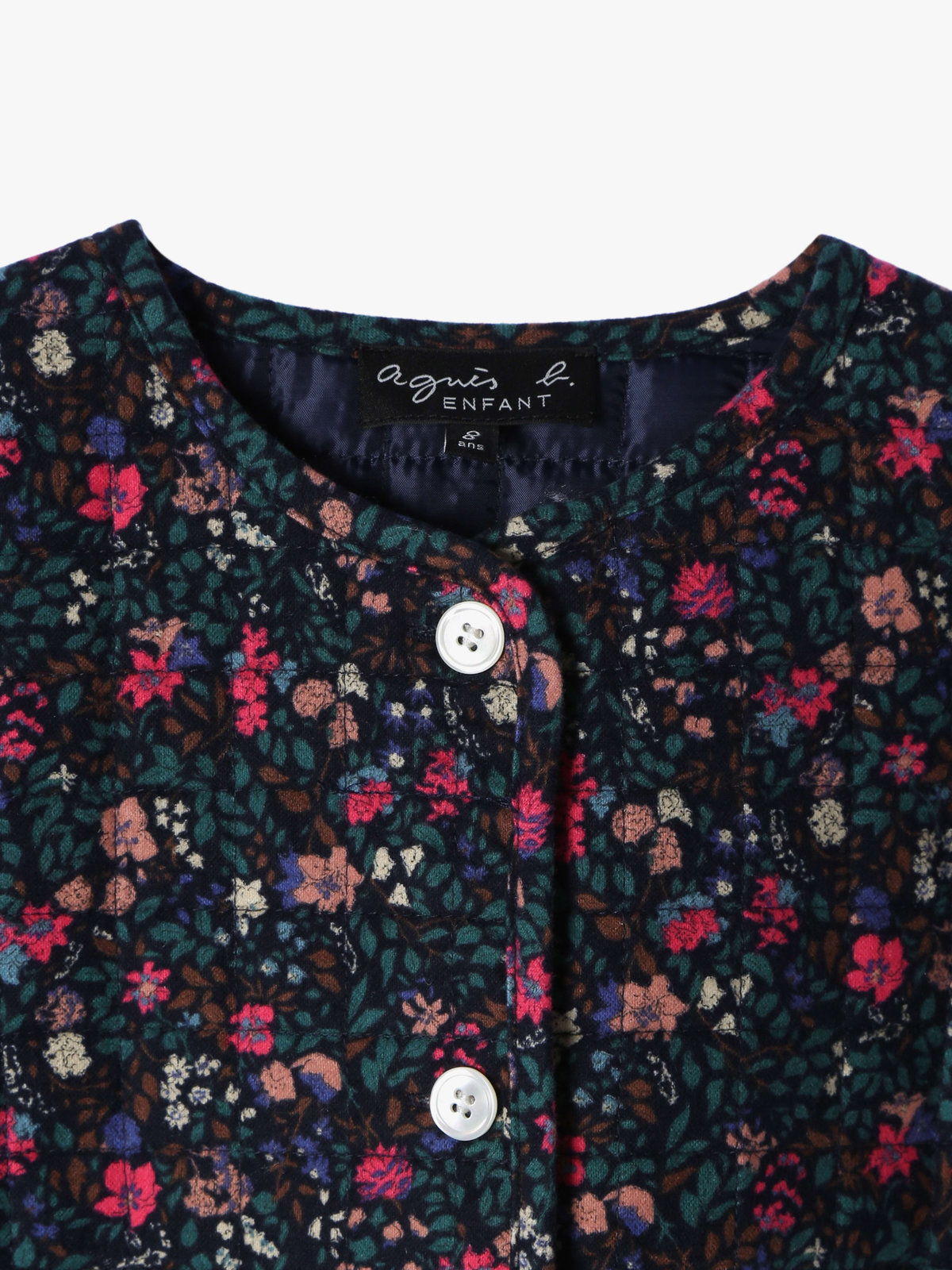 ENFANT ガールズ 【Outlet】IDM8 E VESTE キッズ ジャケット ネイビー