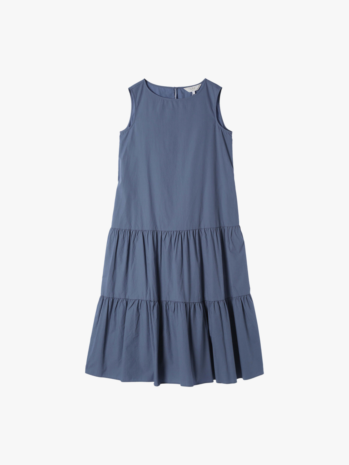 To b. by agnès b. 【Outlet】ナチュラルコットンドレス ブルー