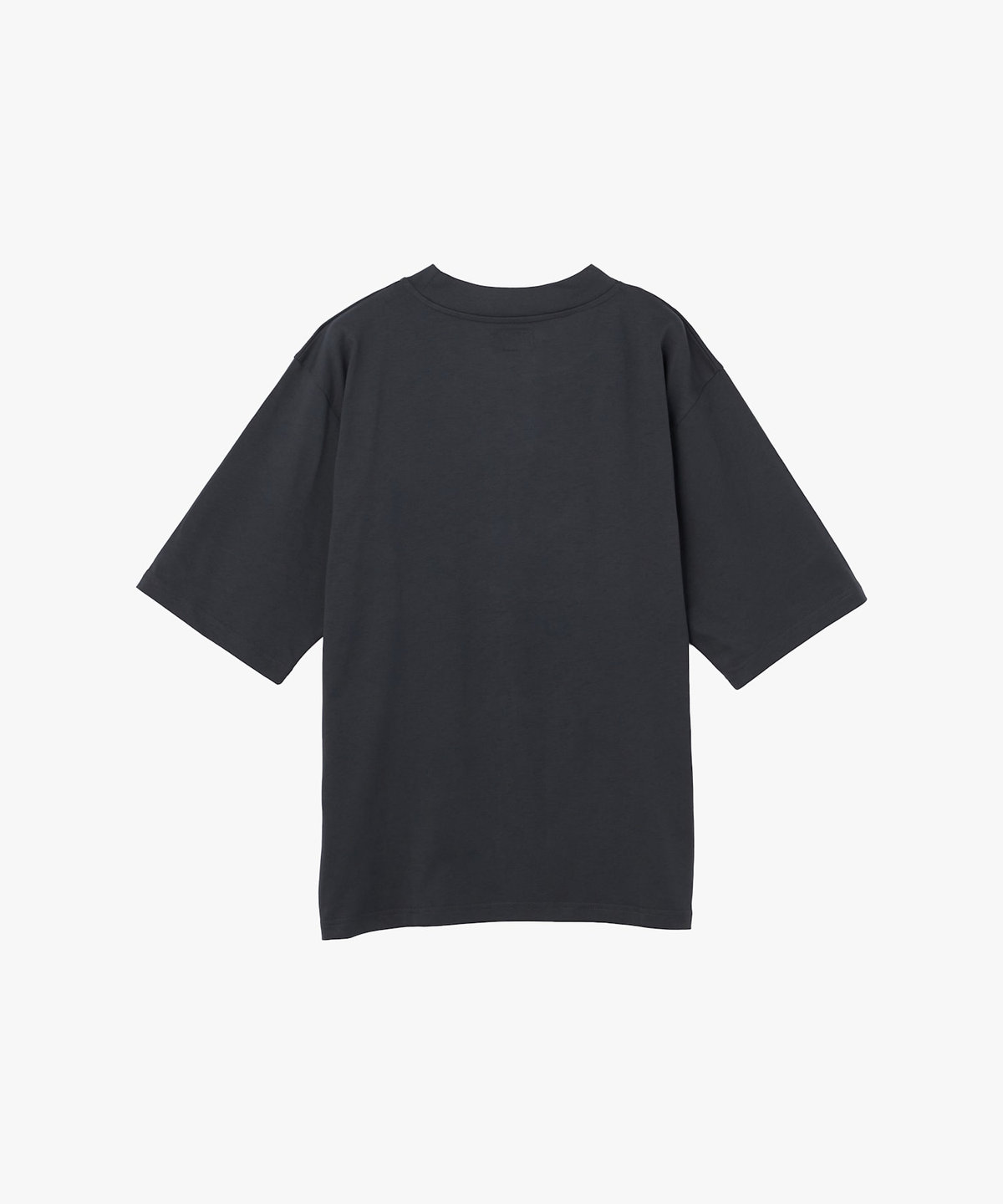 HOMME メンズ メンズ プリント コットン 半袖 Tシャツ "Horace" グレー