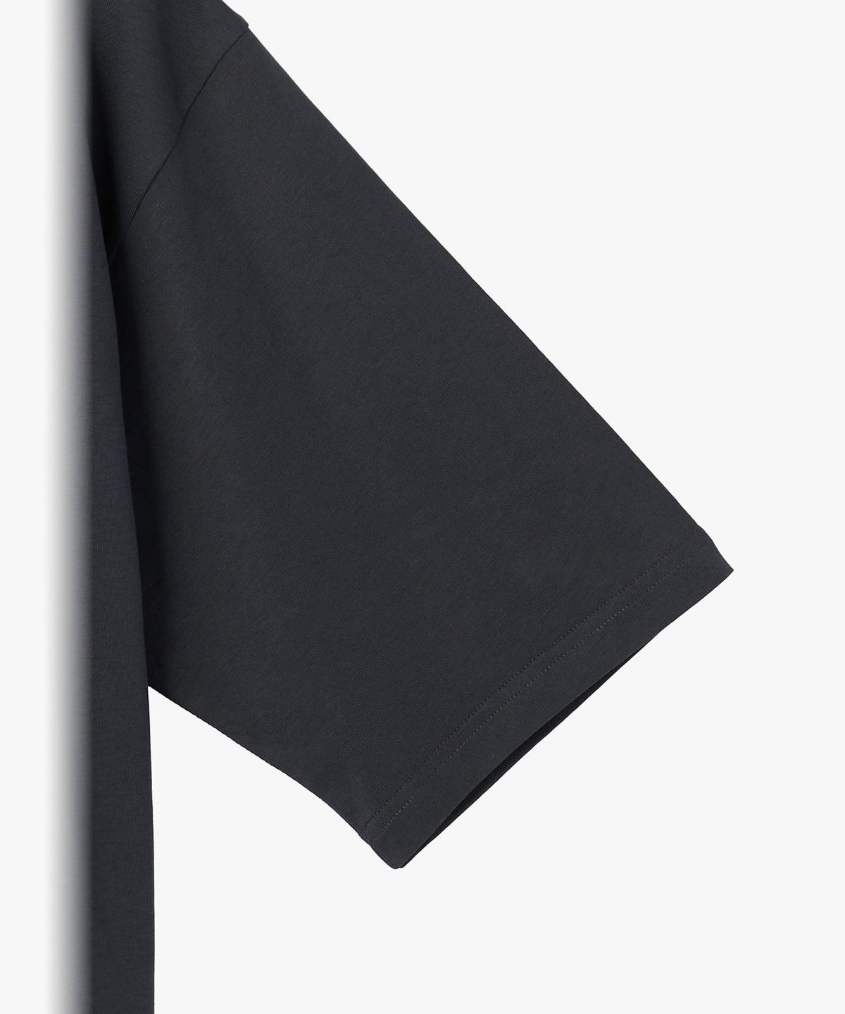 HOMME メンズ メンズ プリント コットン 半袖 Tシャツ "Horace" グレー