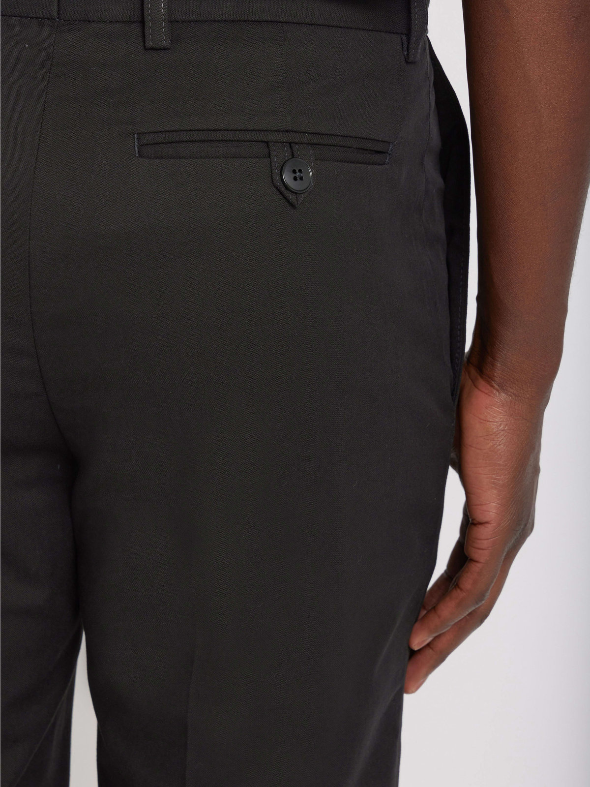 HOMME メンズ メンズ パンツ ブラック