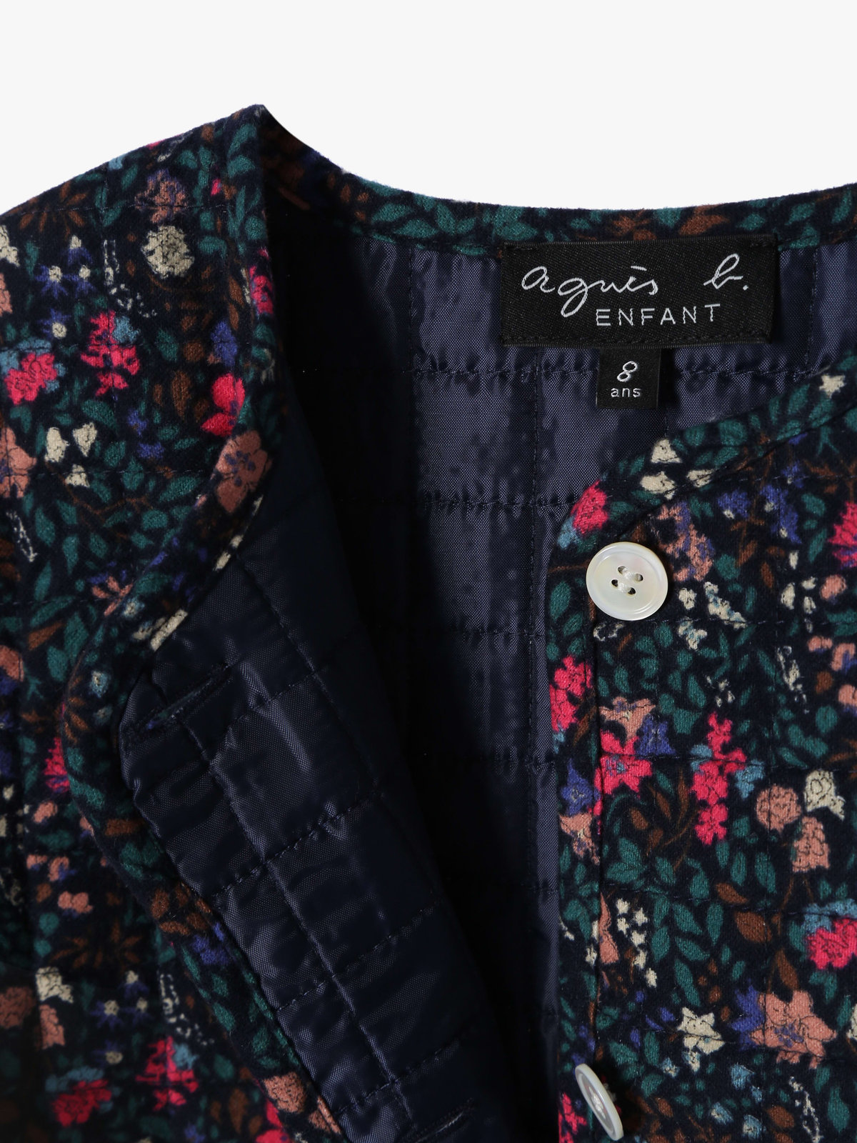 ENFANT ガールズ 【Outlet】IDM8 E VESTE キッズ ジャケット ネイビー