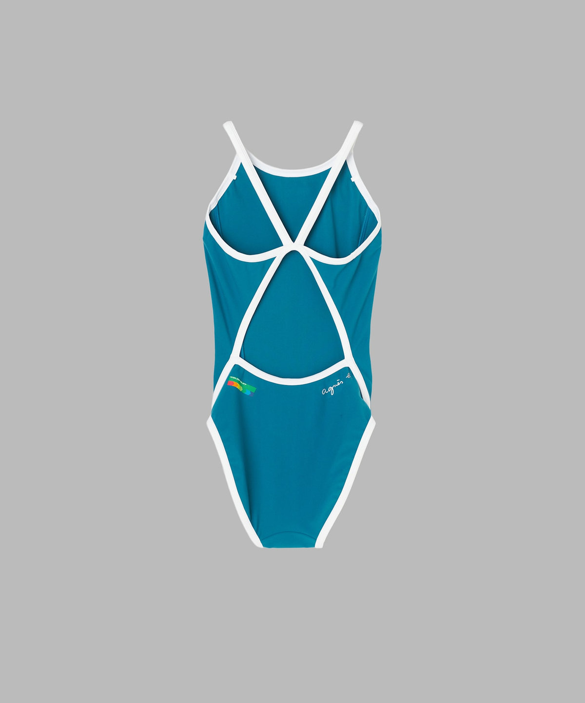 FEMME ウィメンズ agnes b. x arena タフスーツ トレーニングワンピース 水着 ブルー系その他