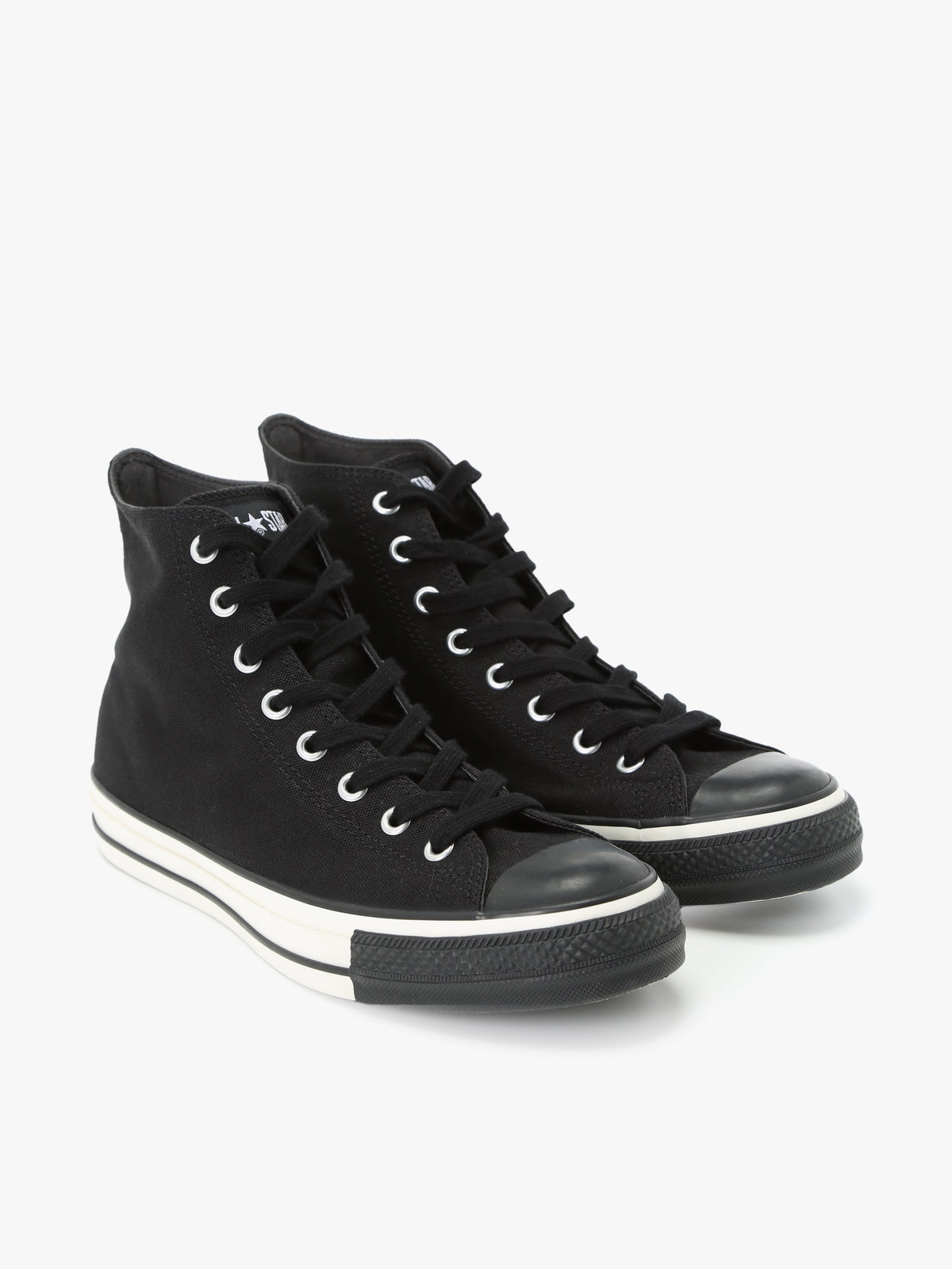 HOMME メンズ agnes b. x CONVERSE メンズ コンバース CANVAS ALL STAR (R) HI / AB ブラック